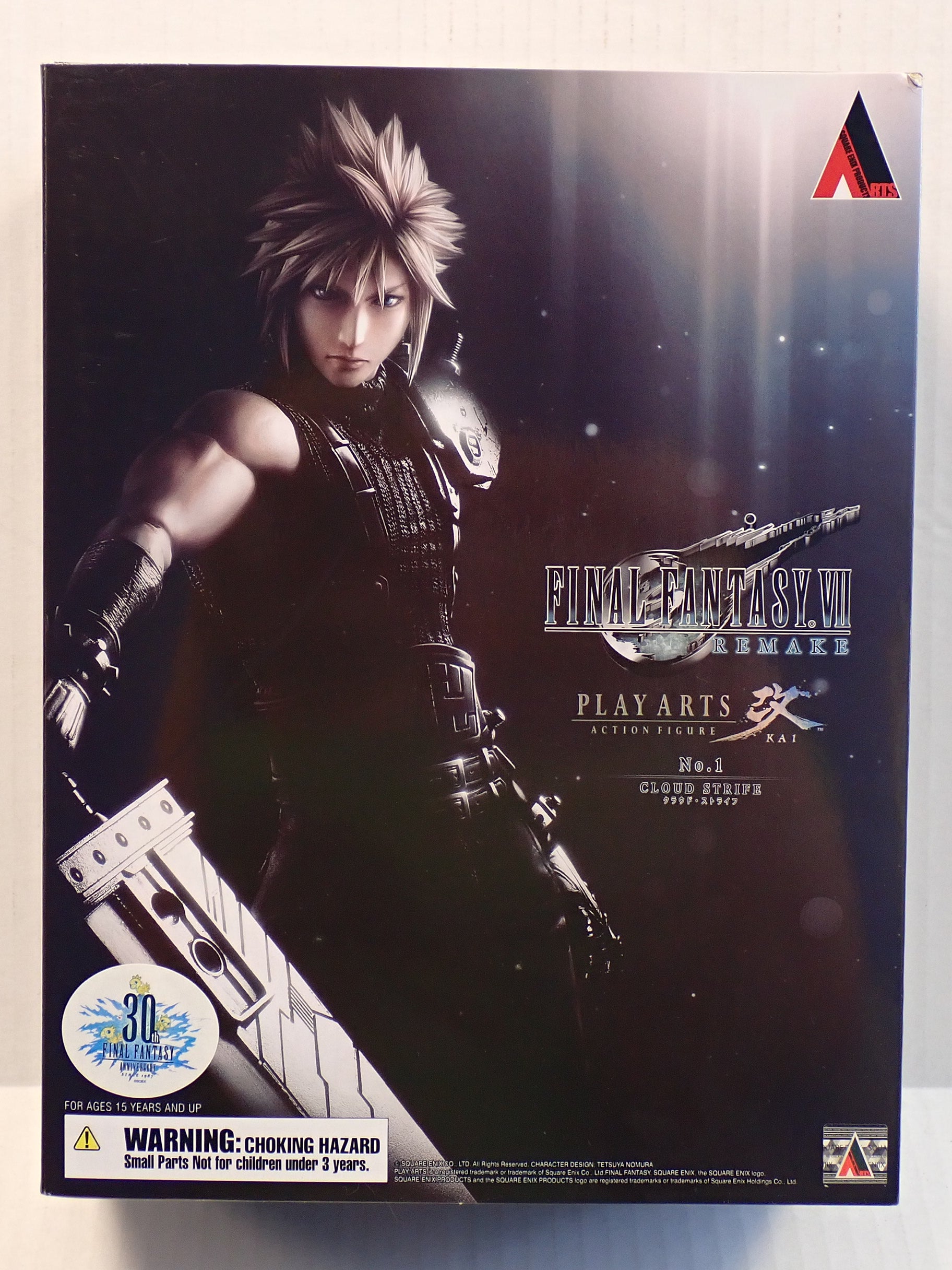 Cloud Strife Final Fantasy VII Remake - Play Arts Kai [Pre-Owned]