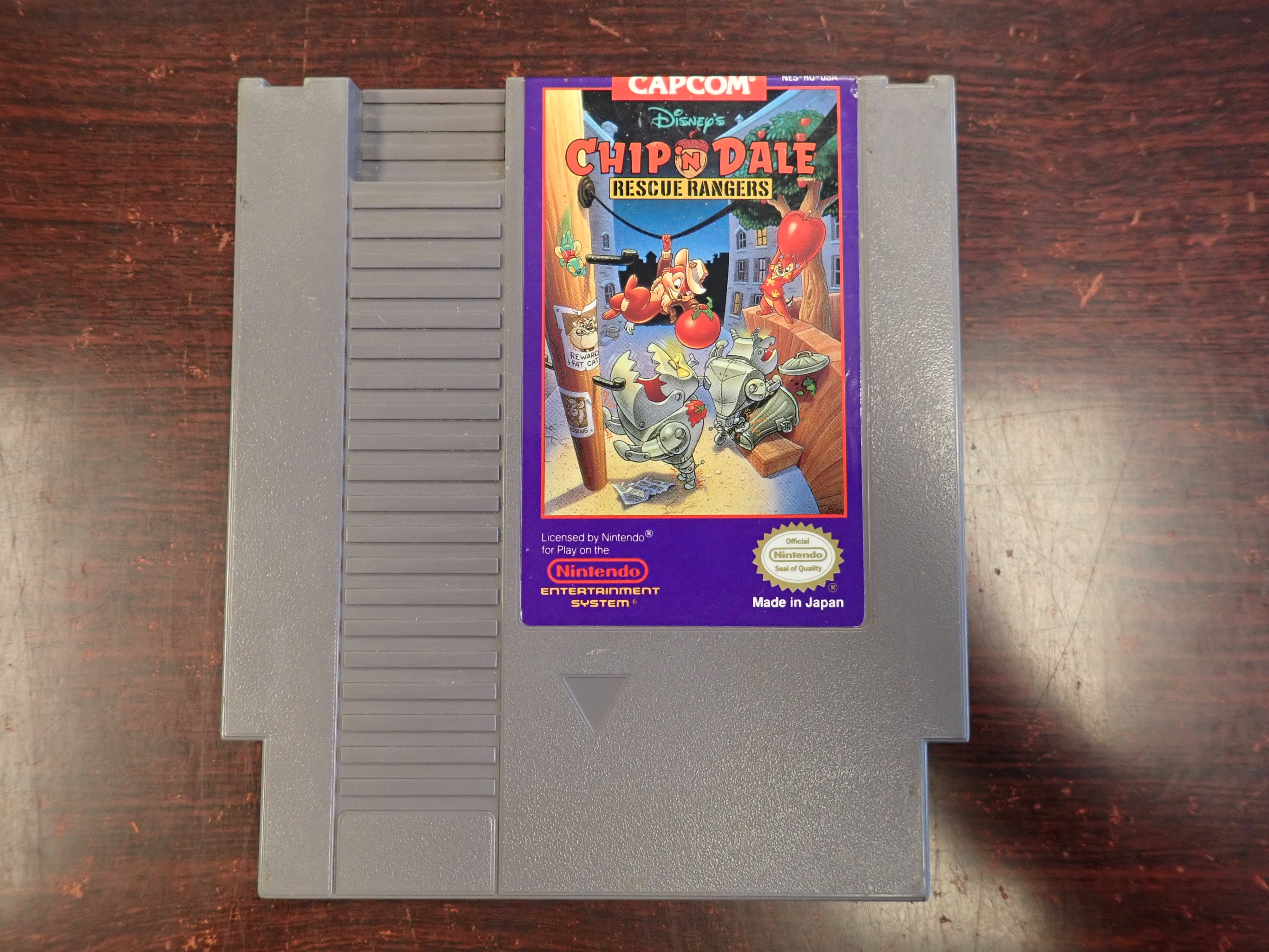 Chip & Dale's Rescue Rangers NES