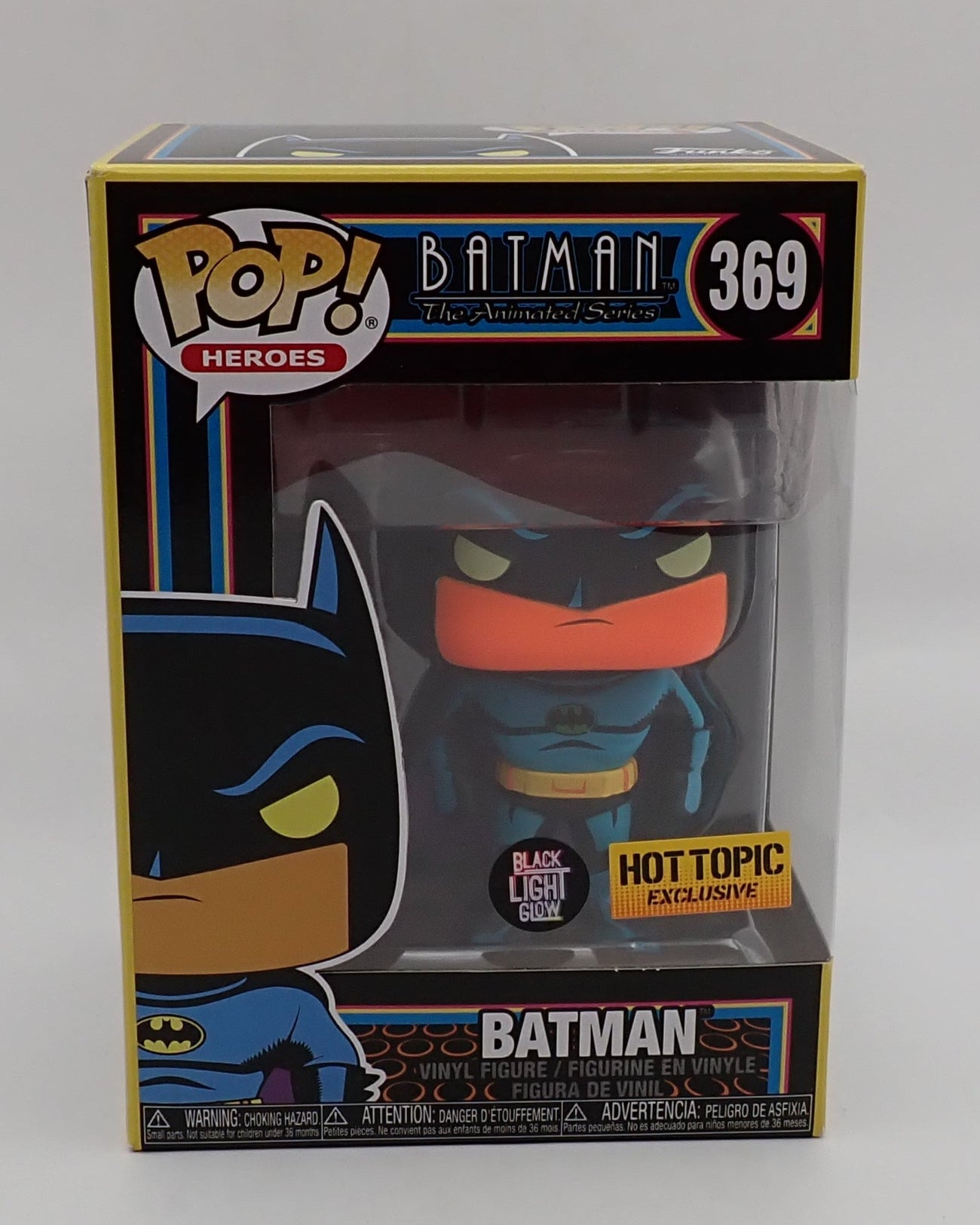 Batman (Black Light Glow) - POP! #369