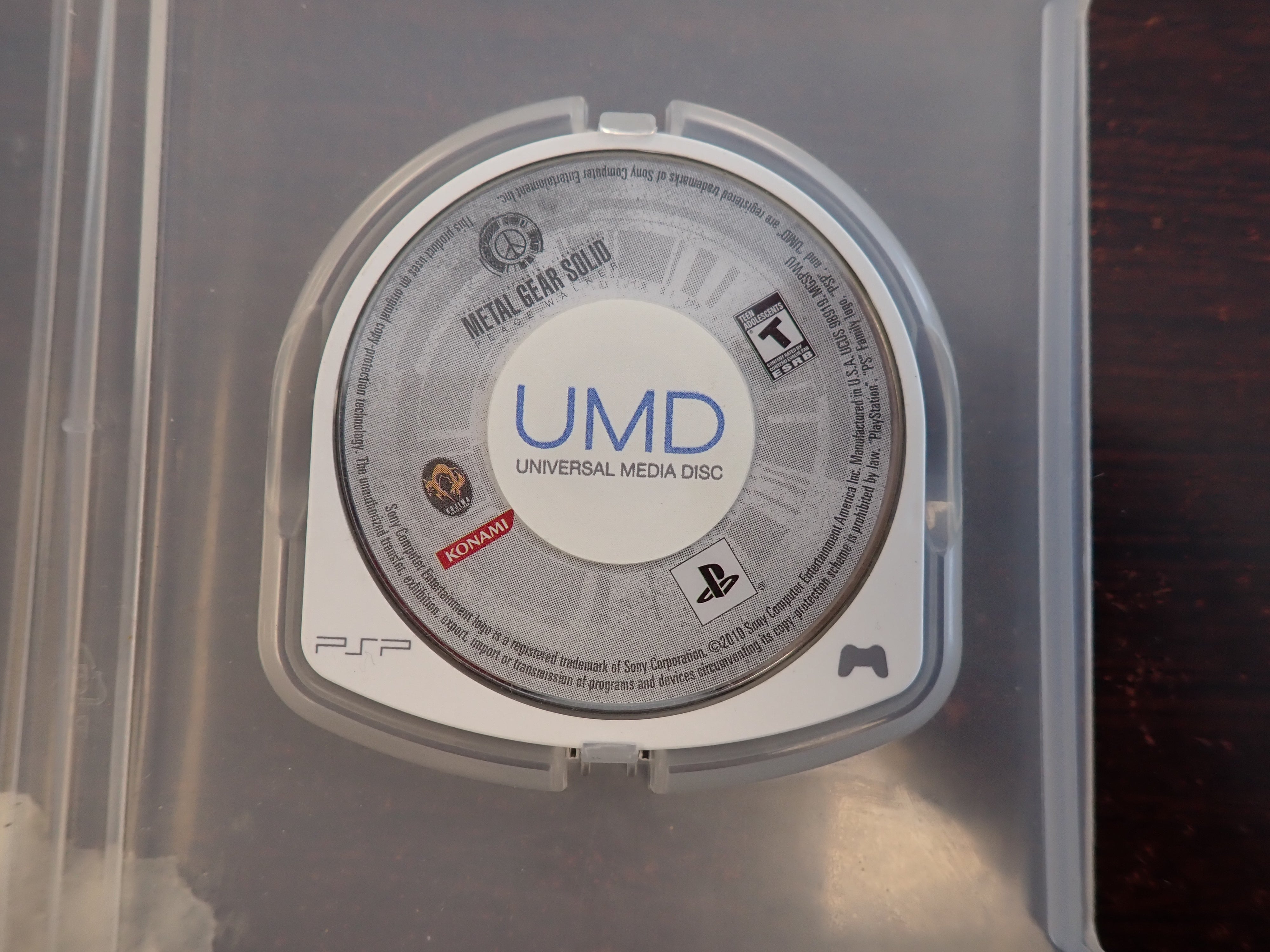 Metal Gear Solid Peace Walker PSP