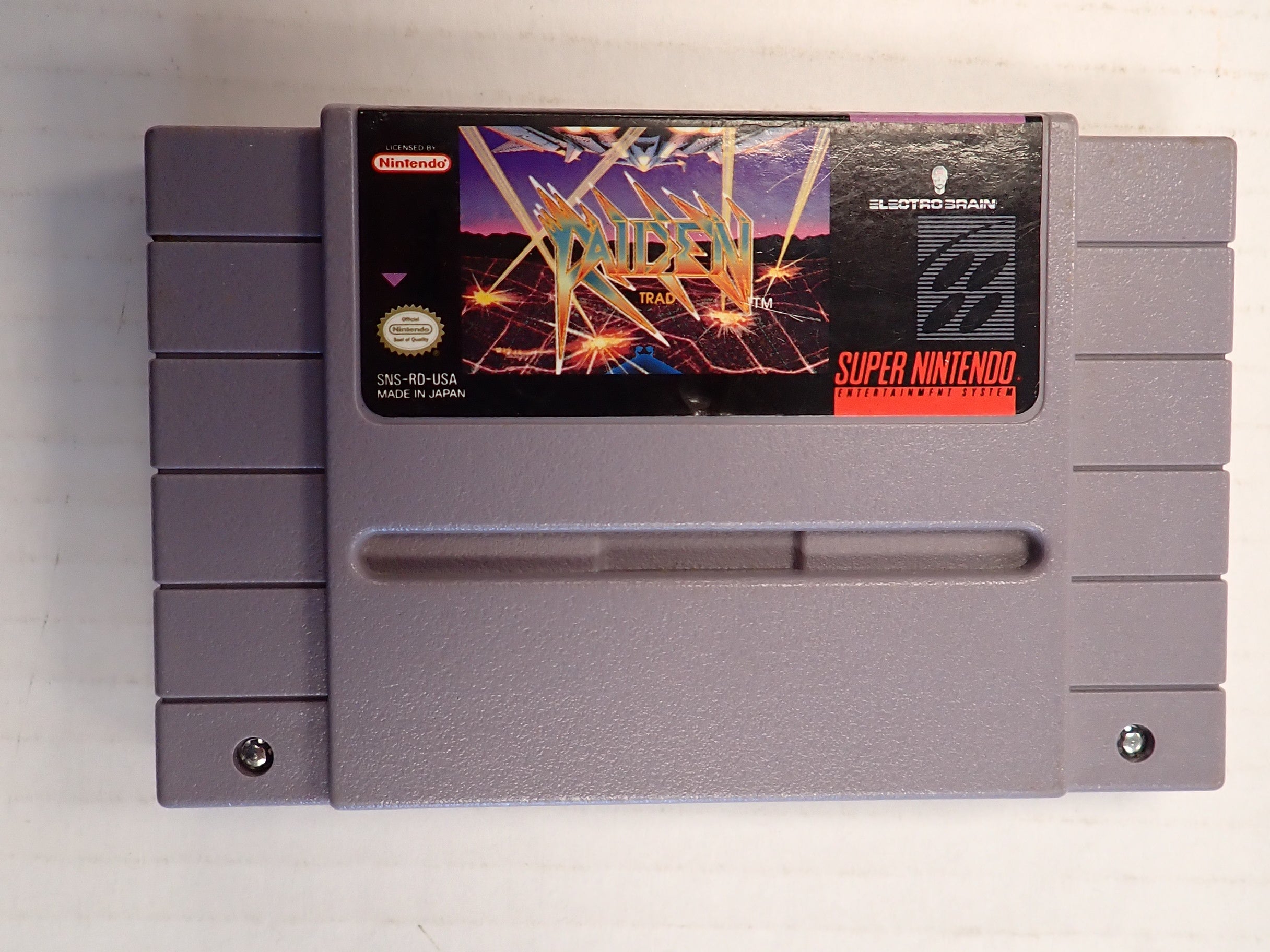 Raiden Trad - SNES [Loose]