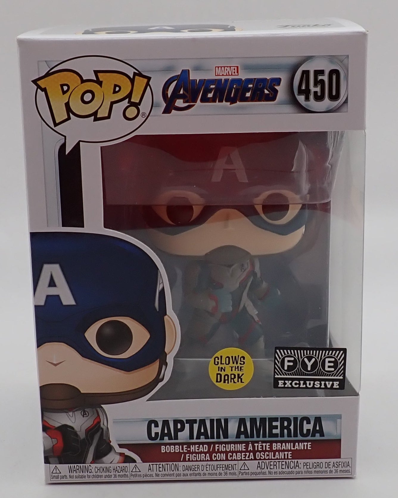 Captain America - POP! #450 + XL Pop Tee!