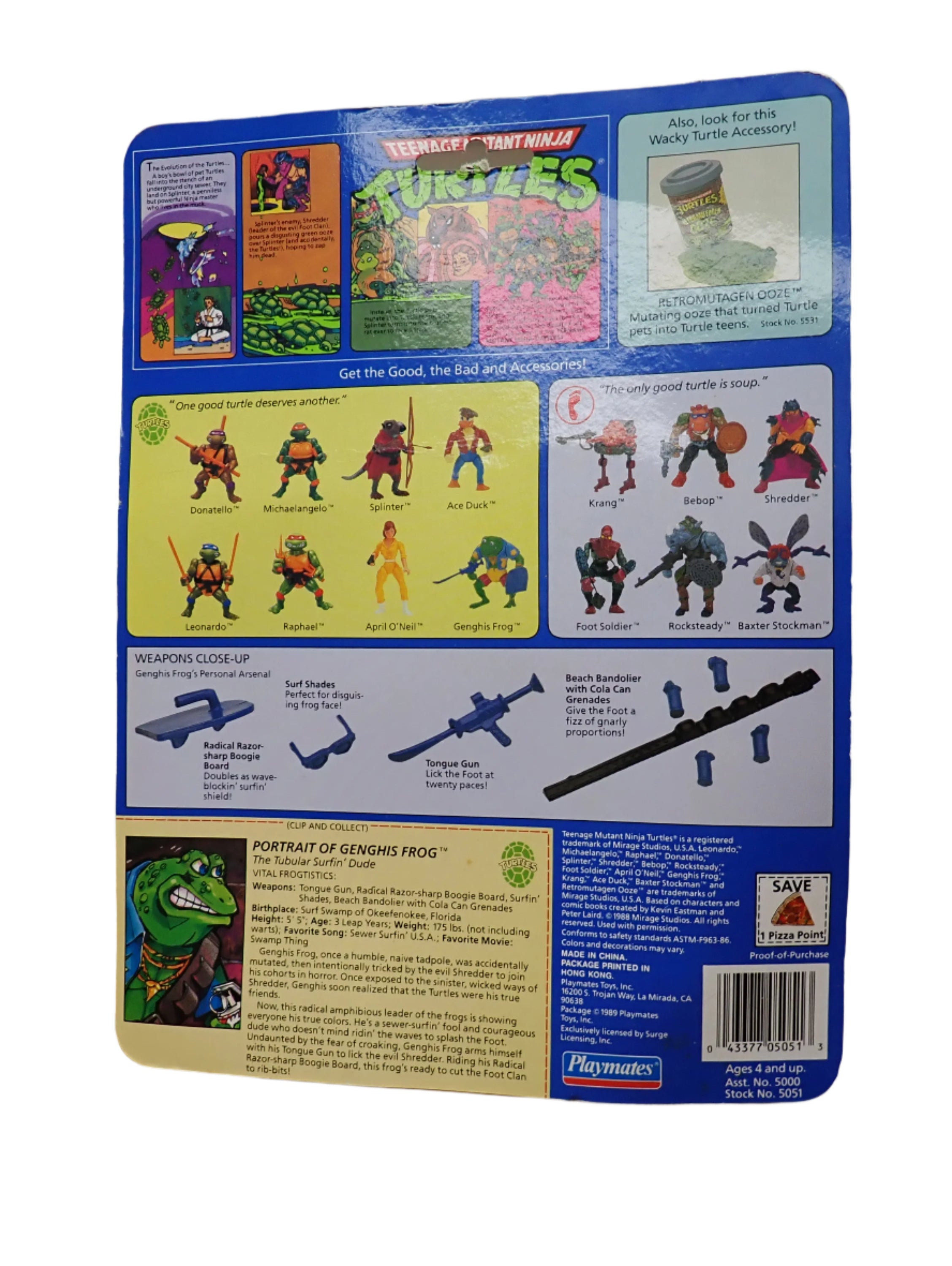 Genghis Frog - 1989 [SEALED]