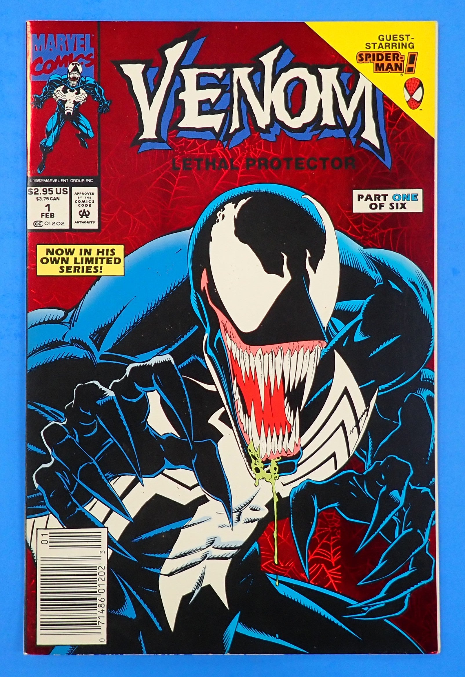 Venom: Lethal Protector #1 (1993) - VF (8.0) - 1st Solo Series
