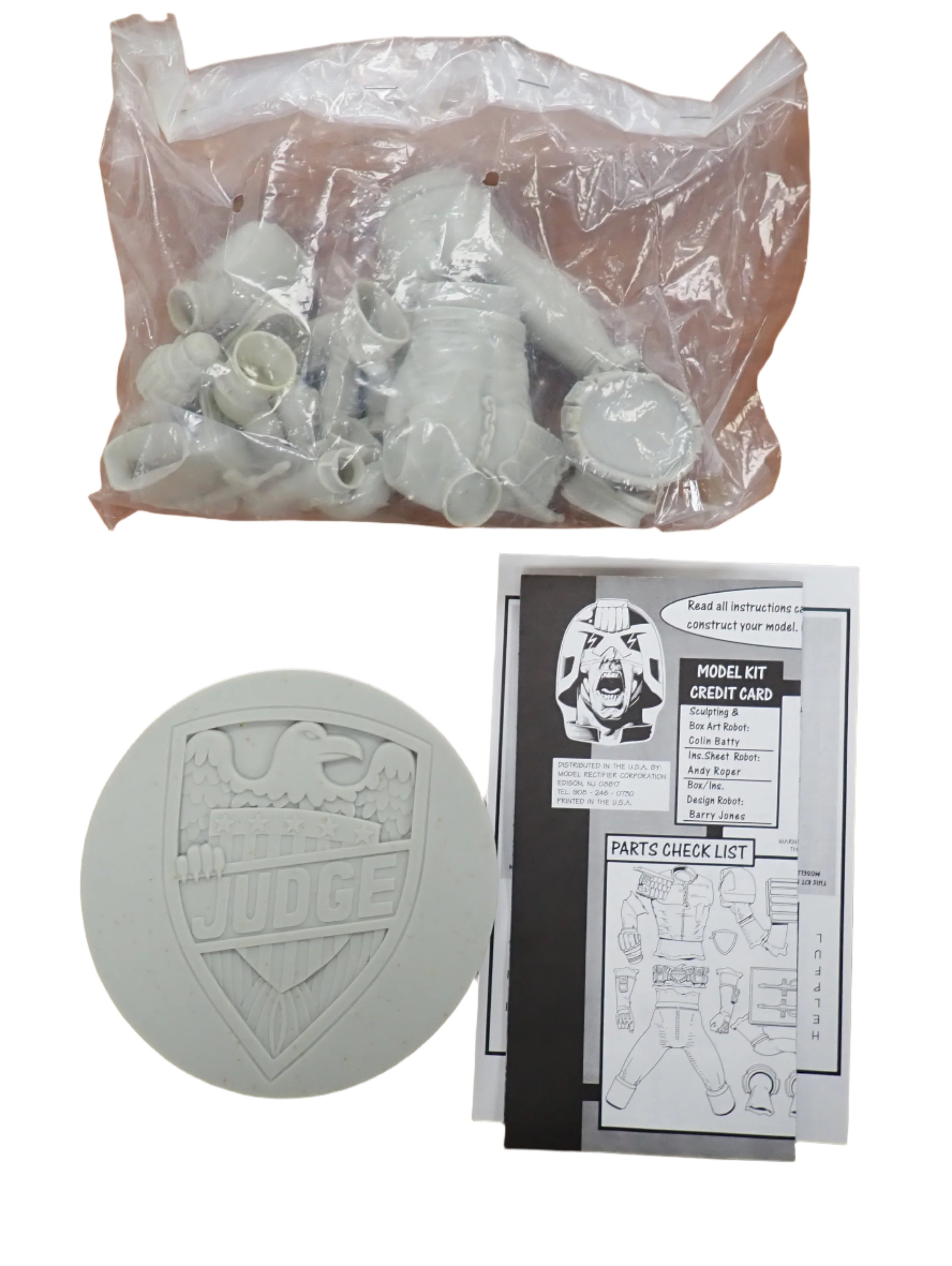 Judge Dredd Vinyl Model Kit - Halcyon 1993