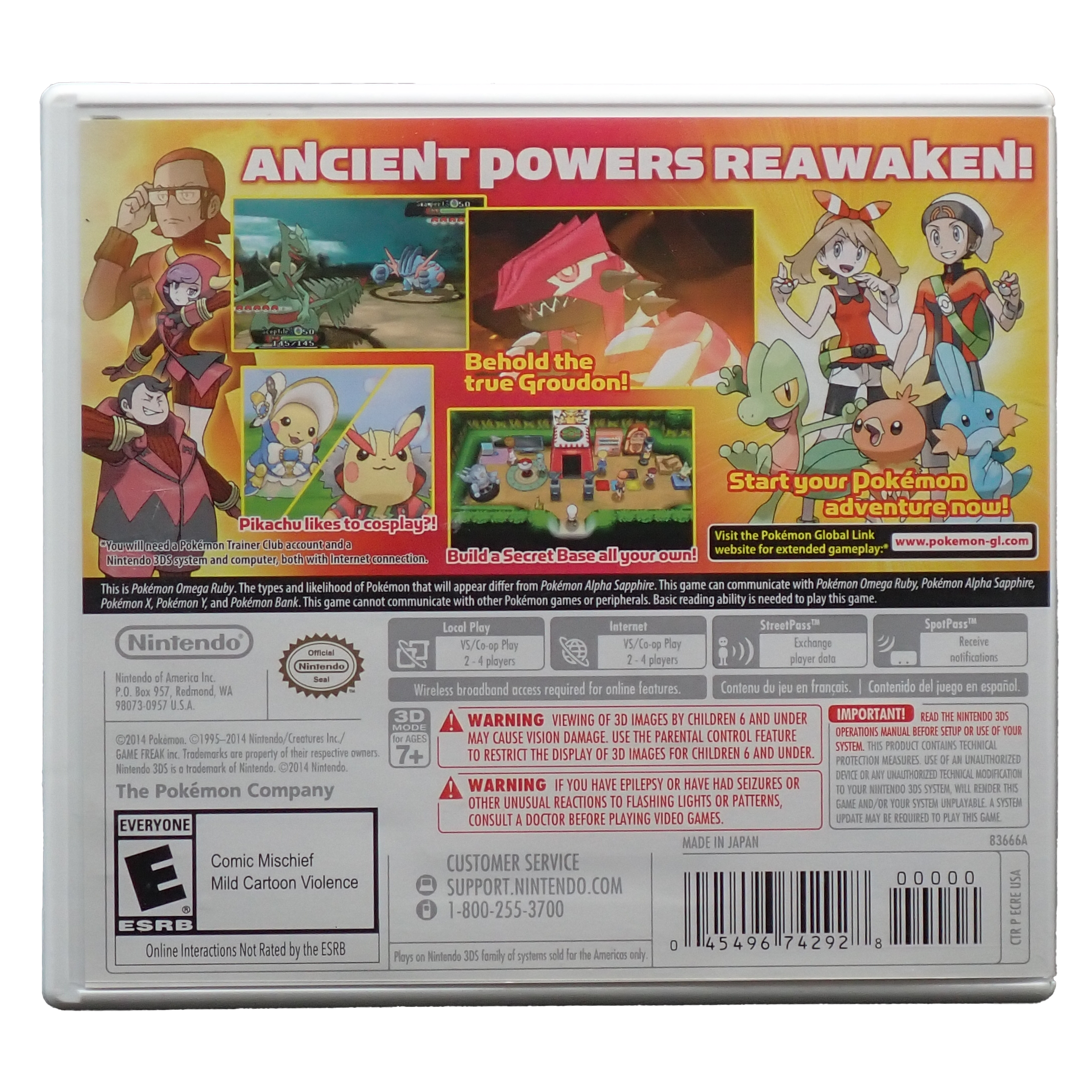 Pokémon Omega Ruby - 3DS
