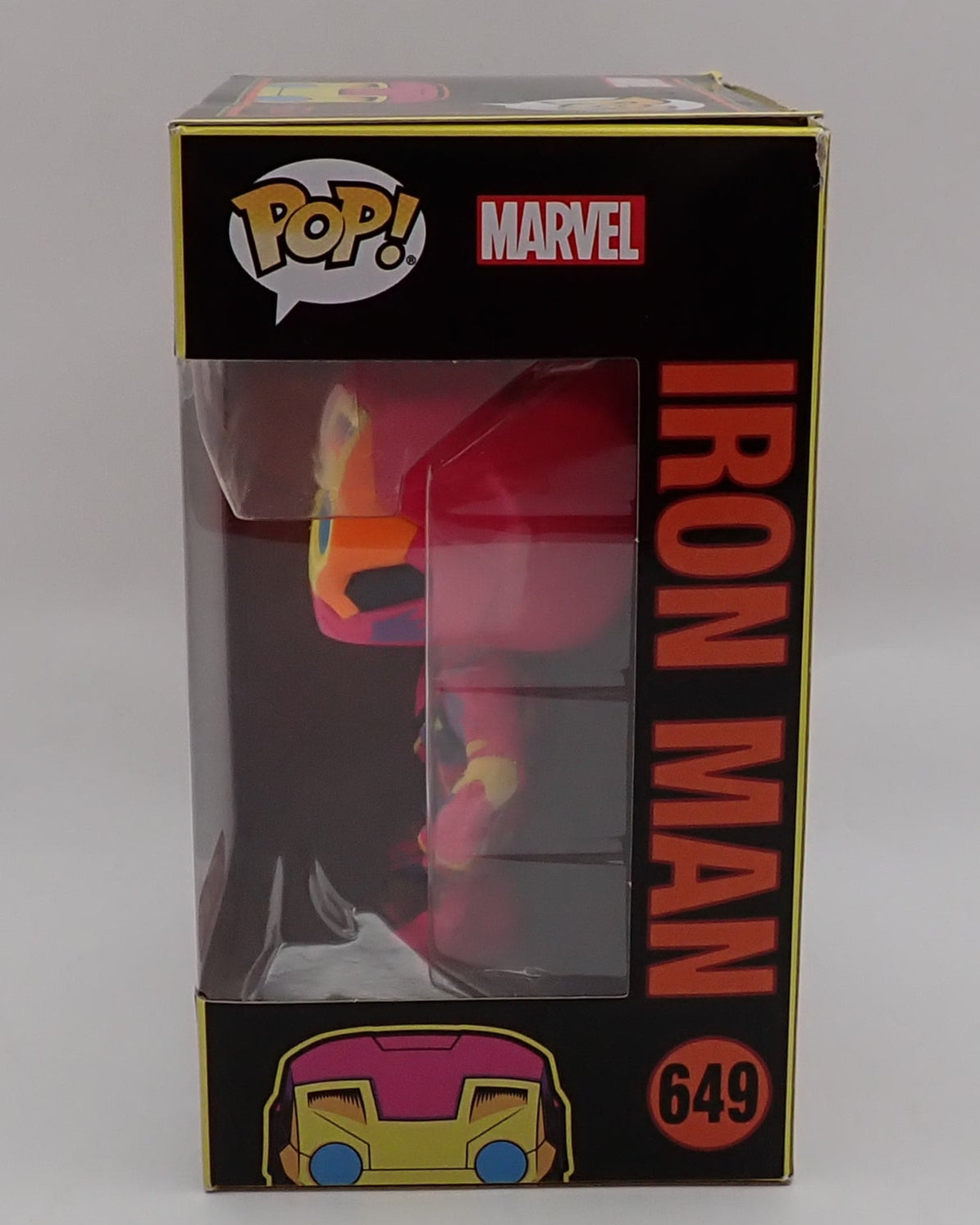 Iron Man (Black Light) - POP! #649