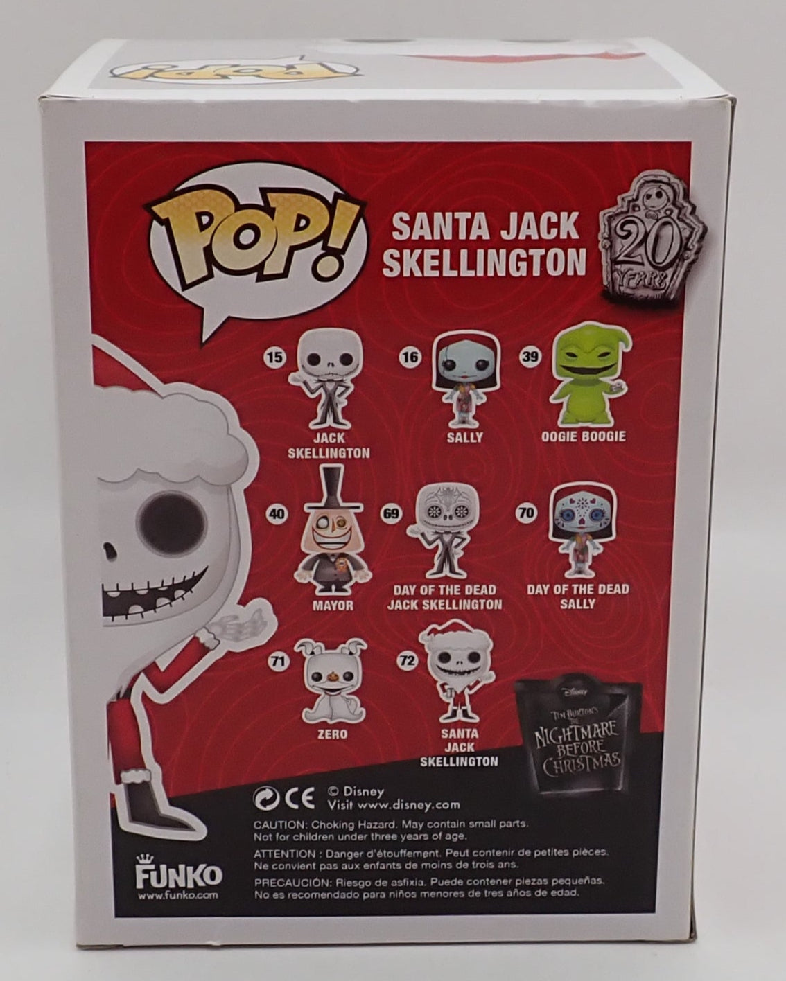 Santa Jack Skellington - POP! #72