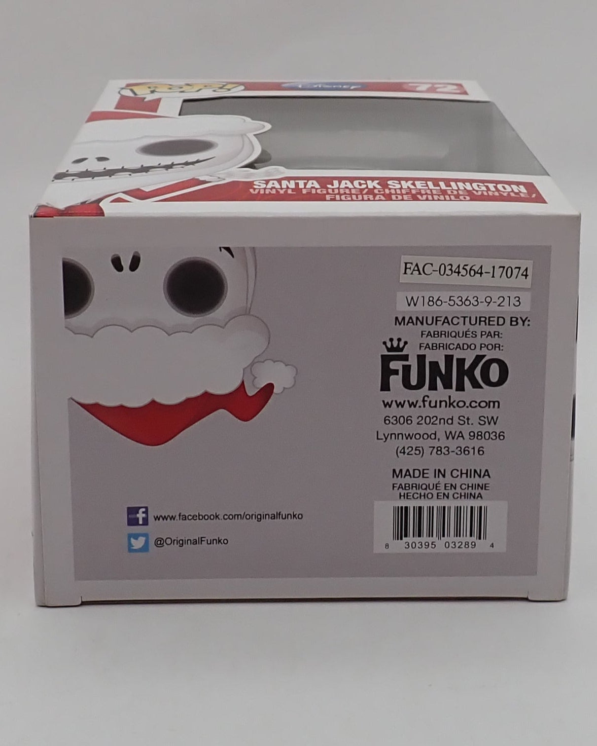 Santa Jack Skellington - POP! #72