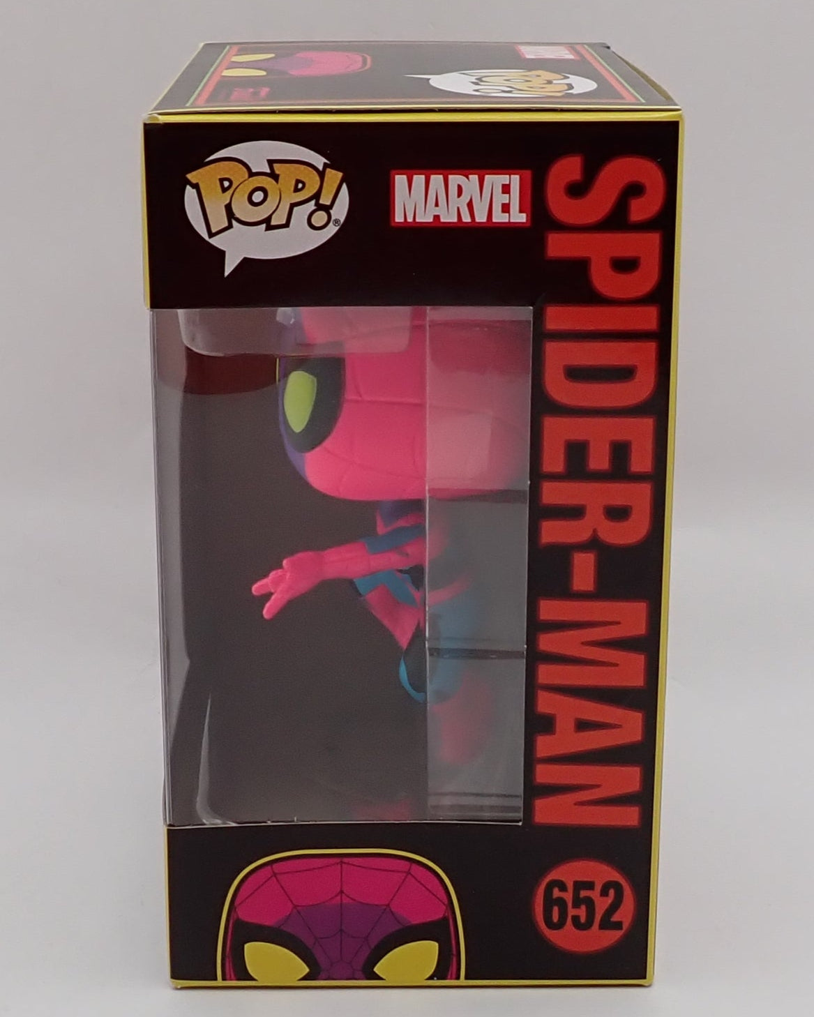 Spider-Man (Black Light) - POP! #652