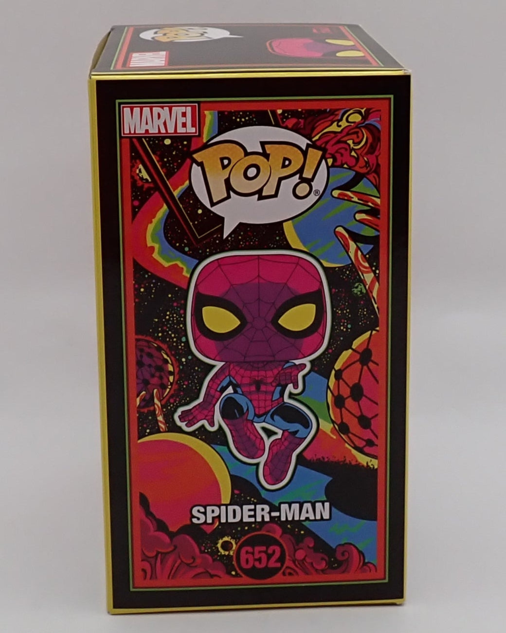Spider-Man (Black Light) - POP! #652