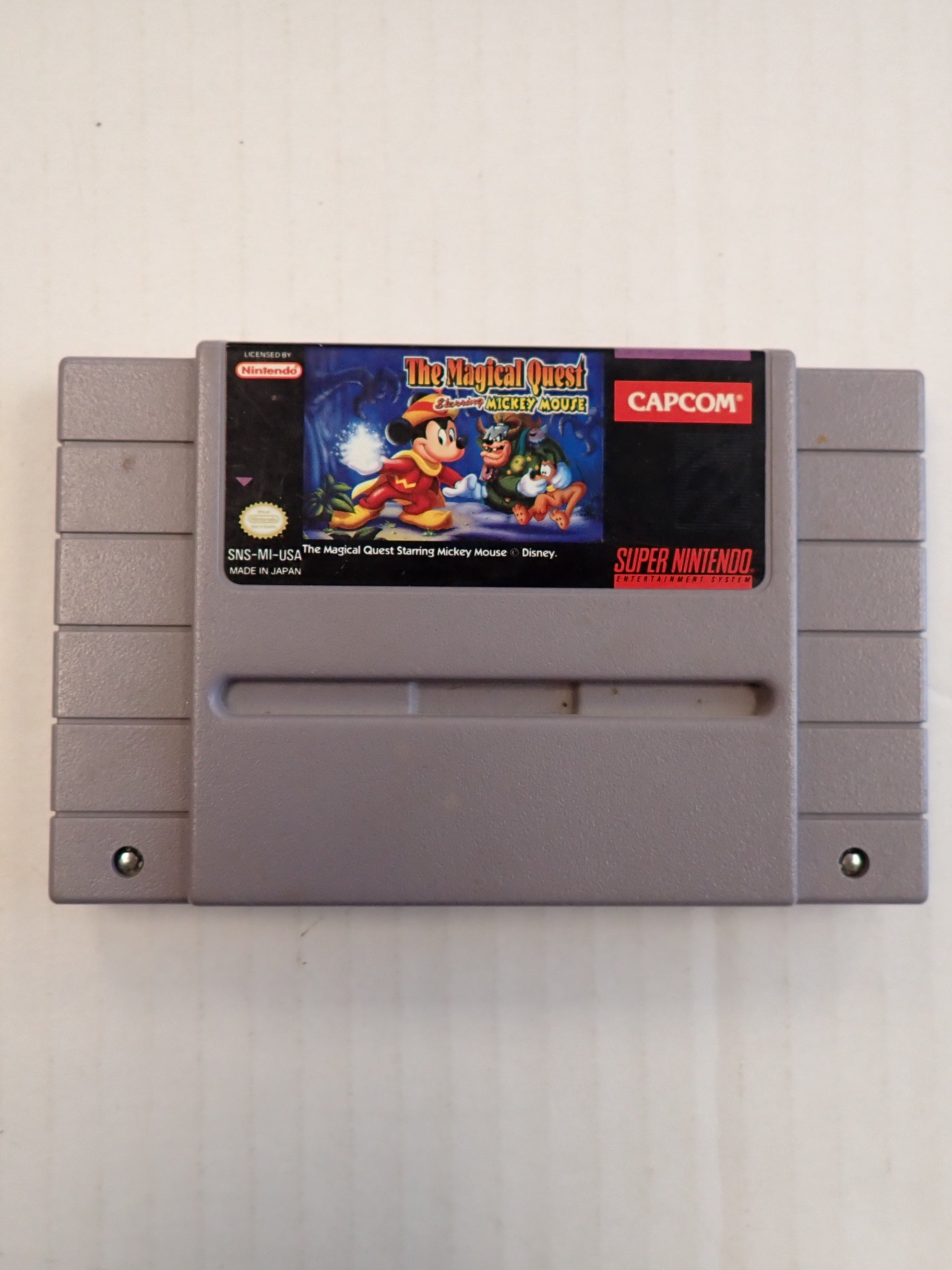 Magical Querst Starring Mickey Mouse - SNES [Loose]