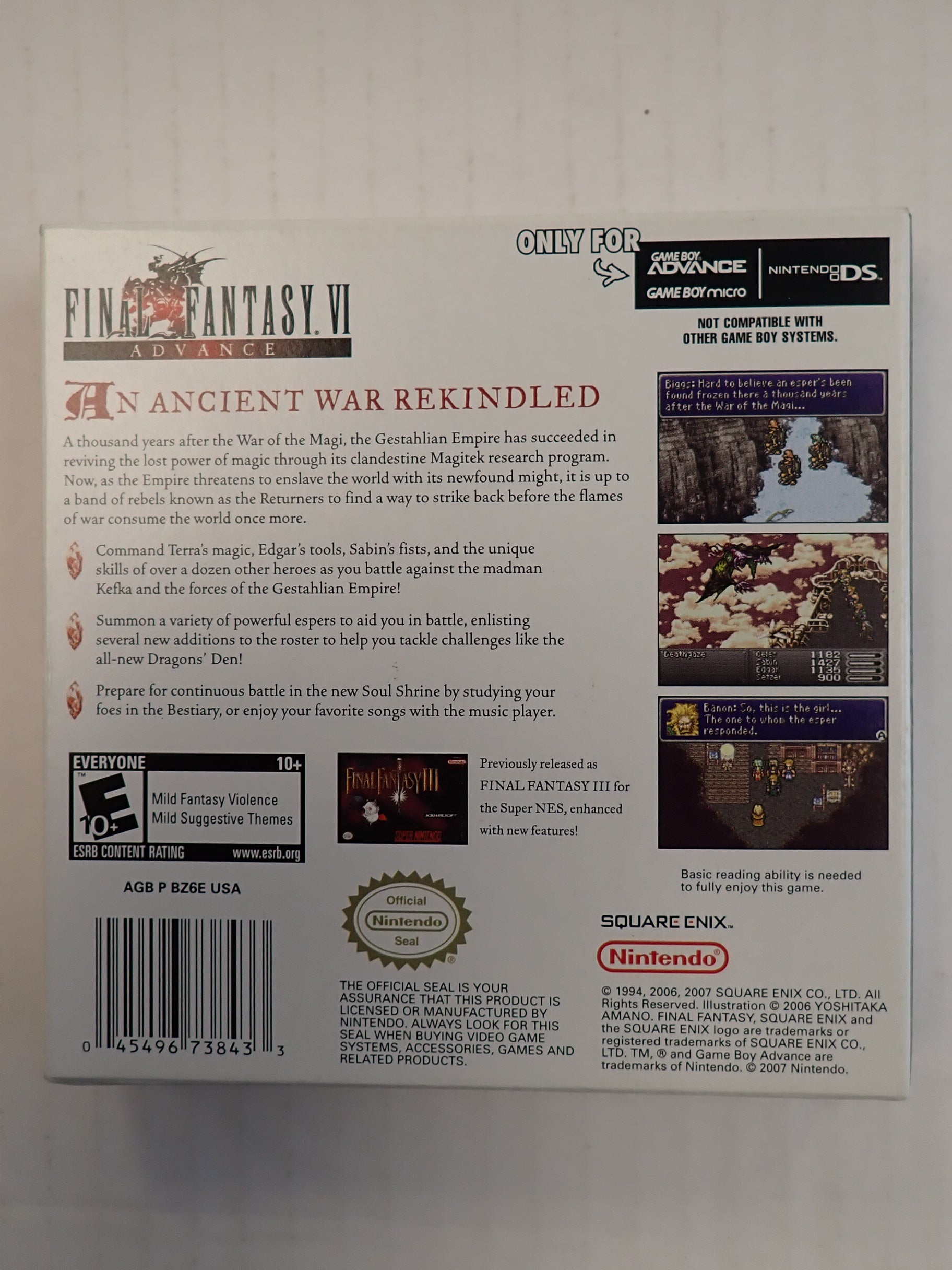 Final Fantasy VI - GBA