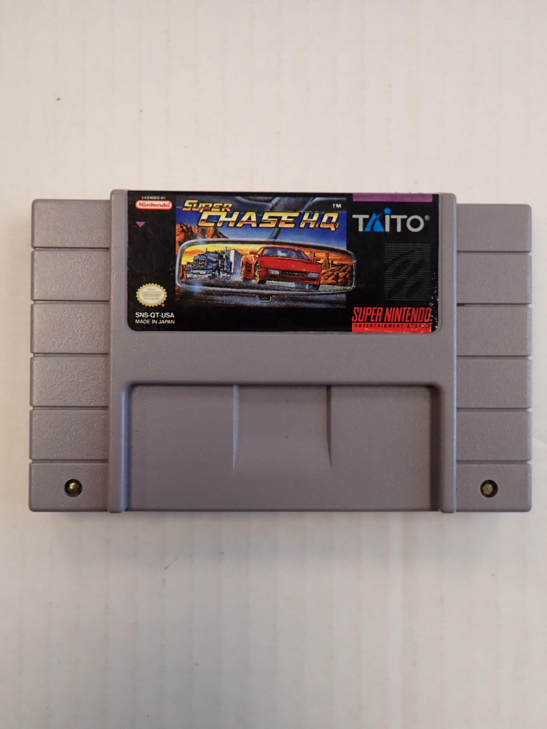 Super Chase HQ - SNES [Loose]