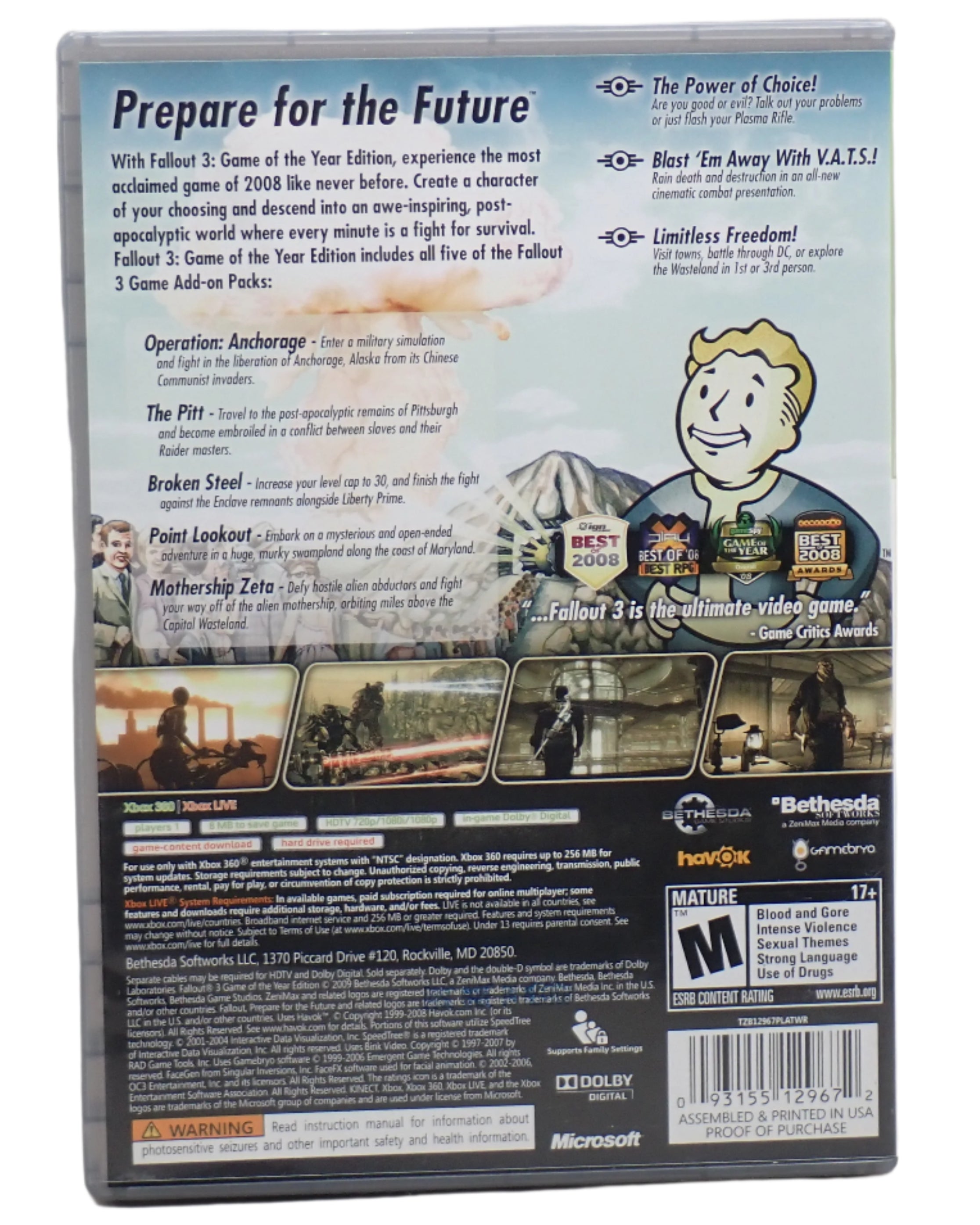 Fallout 3 [Game of the Year Edition] - Xbox 360