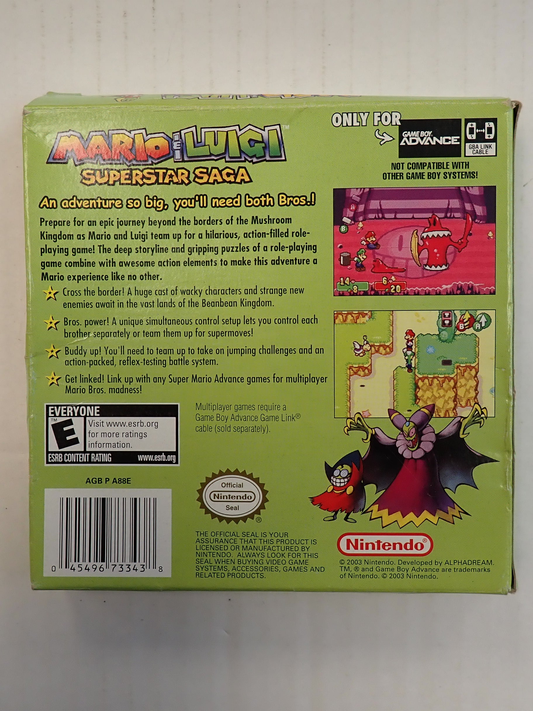 Mario & Luigi Superstar Saga - GBA