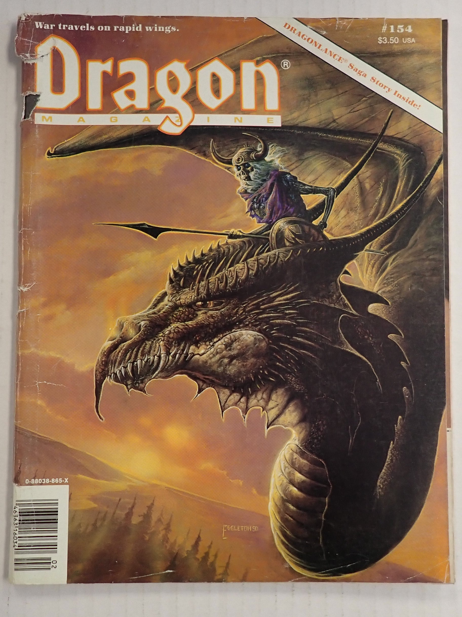 Dragon Magazine #154 [Pre-Owned]