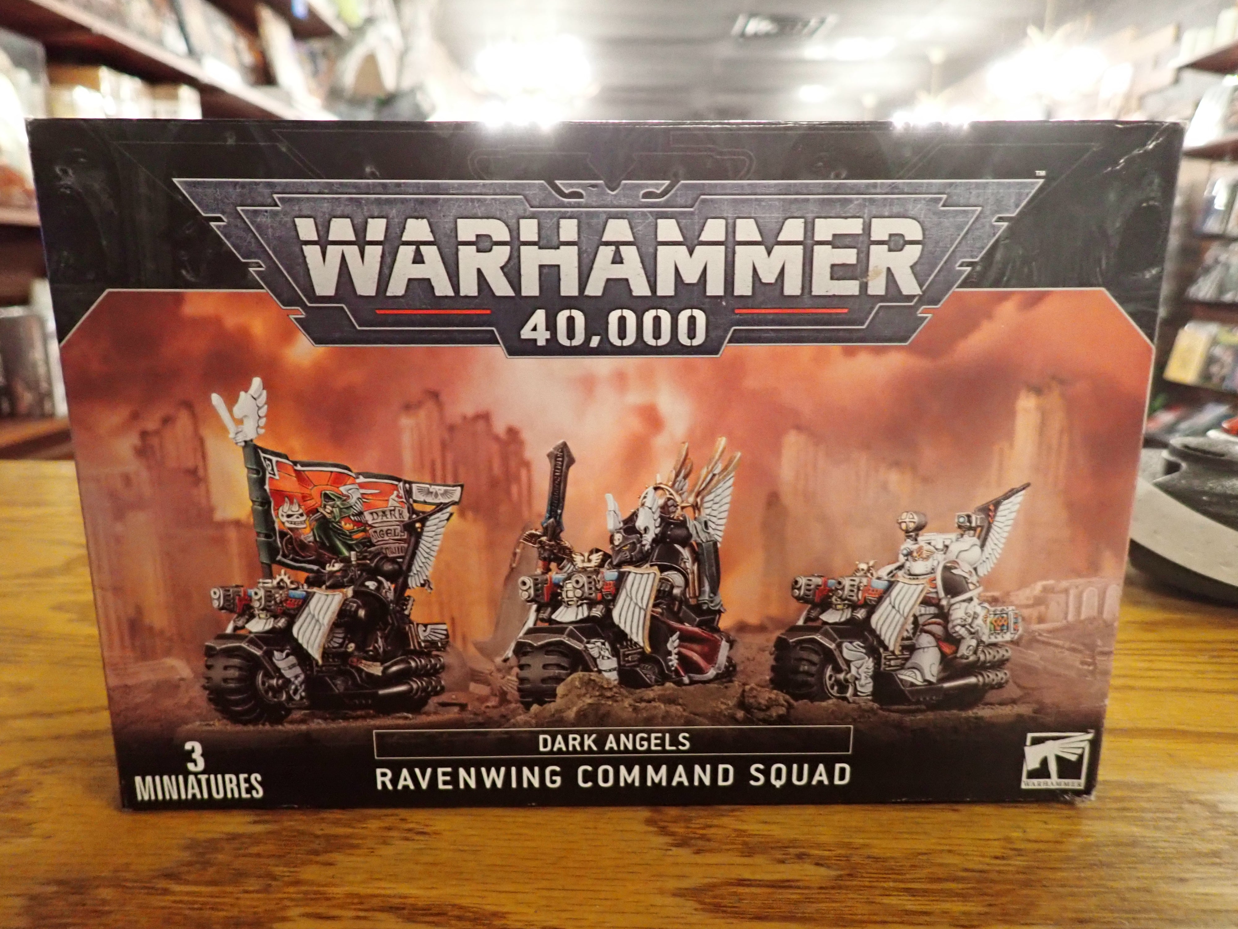 Dark Angels Ravenwing Command Squad/Black Knights - OPEN