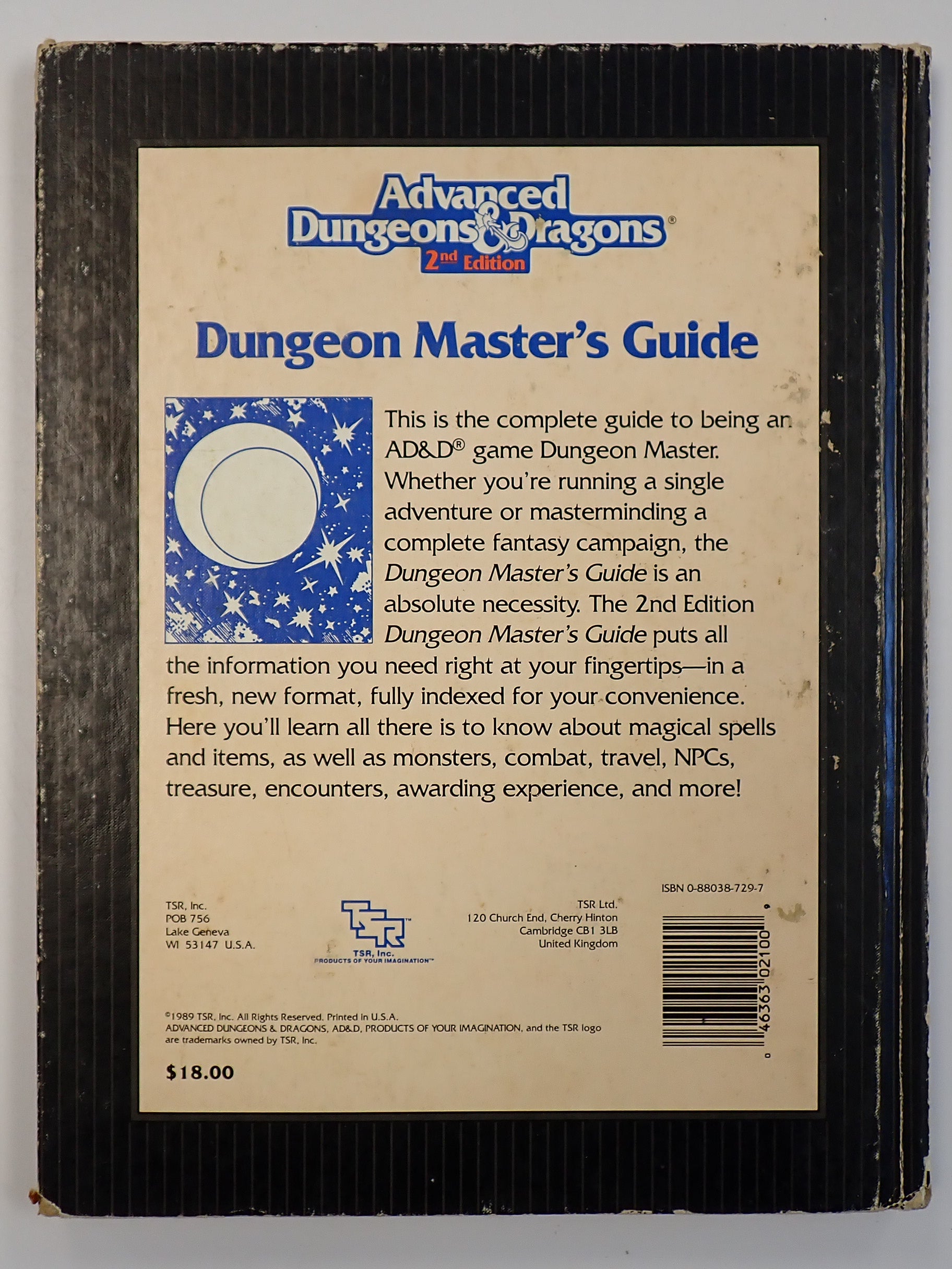AD&D 2nd Edition Dungeon Master's Guide [Pre-Owned]