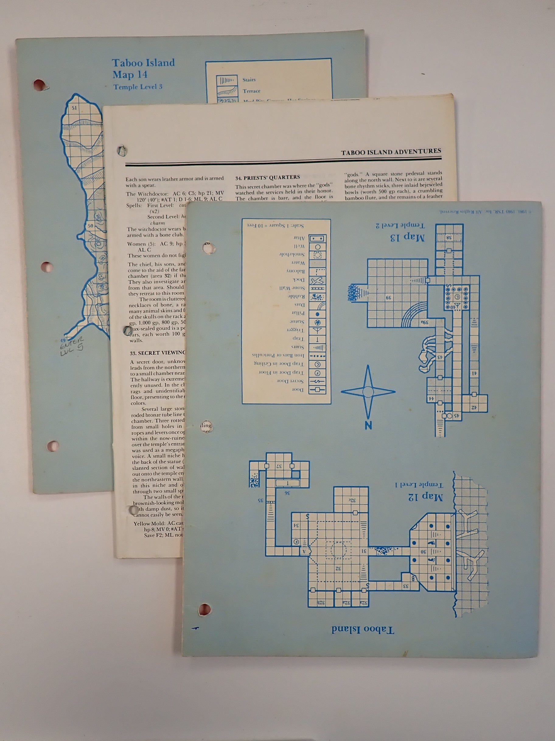 D&D Adventure: The Isle of Dread [Pre-Owned]