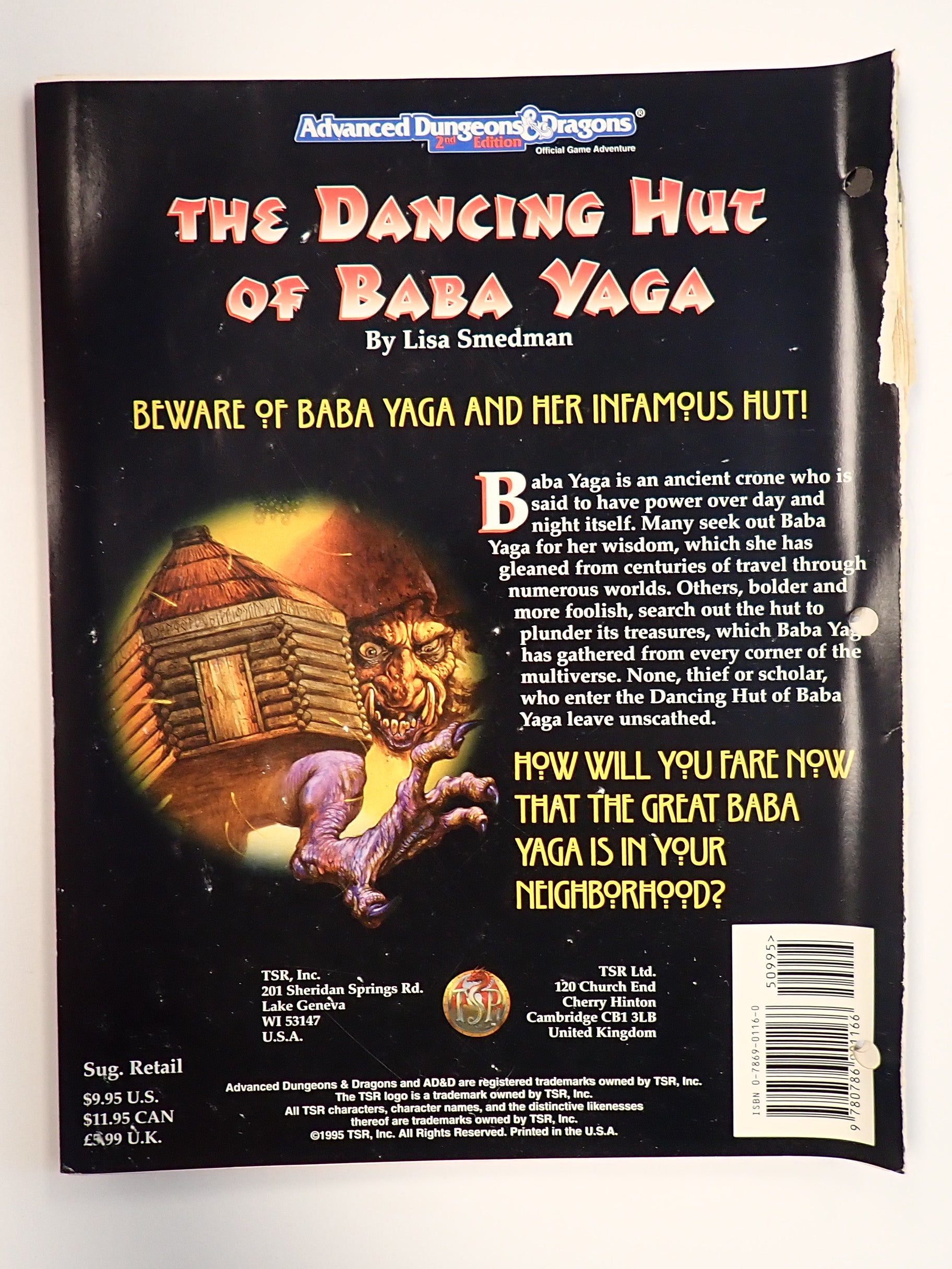 AD&D Adventure: The Dancing Hut of Baba Yaga [Pre-Owned]