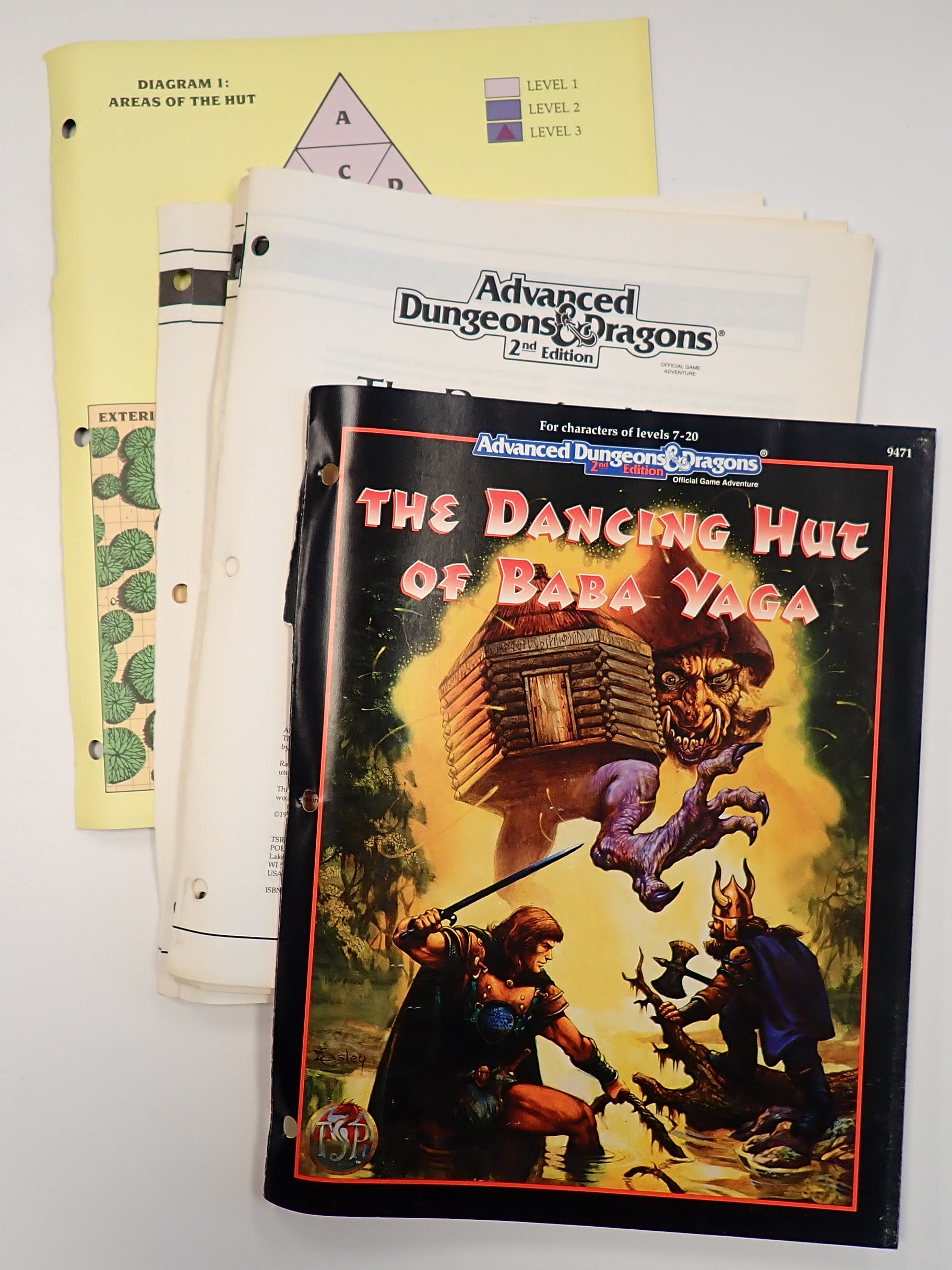 AD&D Adventure: The Dancing Hut of Baba Yaga [Pre-Owned]