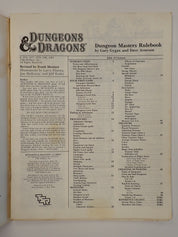 D&D Dungeon Masters Rulebook [Pre-Owned]