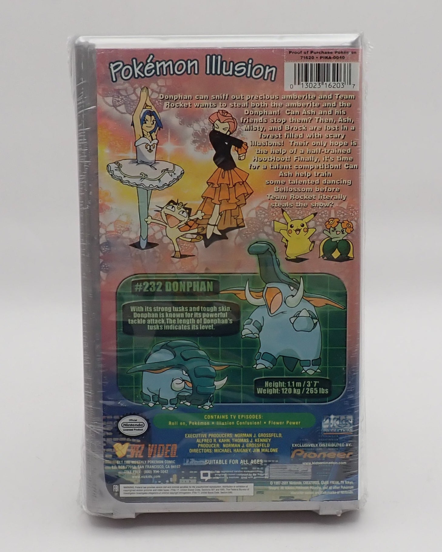 Pokémon The Johto Journeys - Midnight Guardian VHS