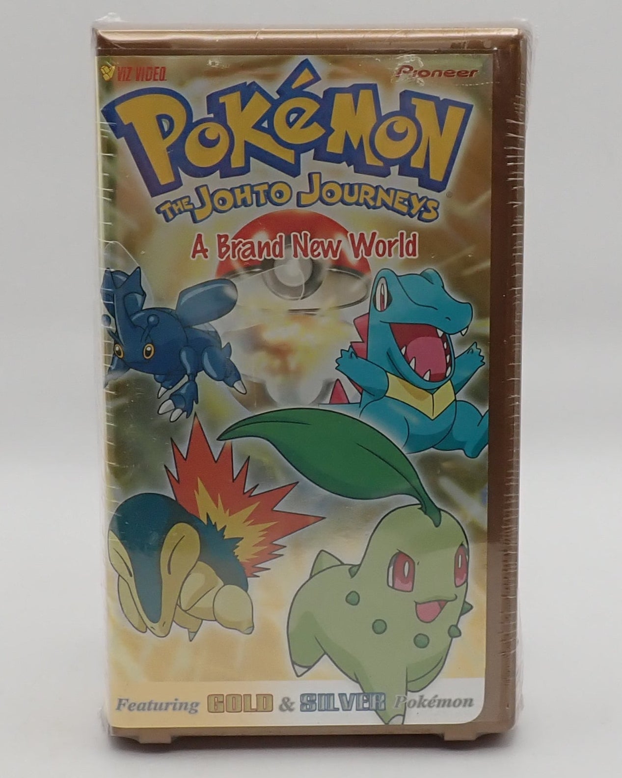 Pokémon The Johto Journeys - A Brand New World VHS
