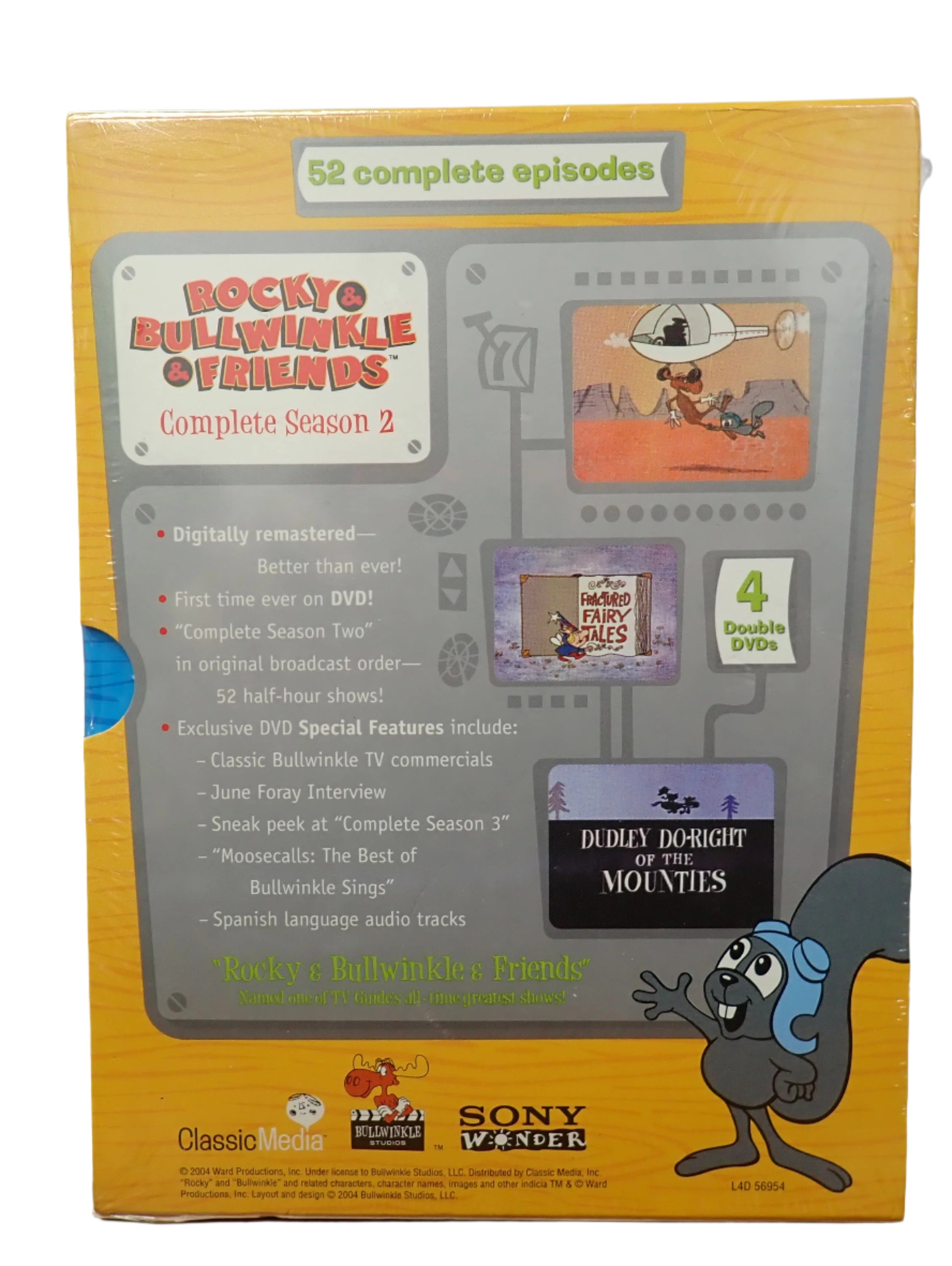 Rocky & Bullwinkle & Griends Season 2 - DVD