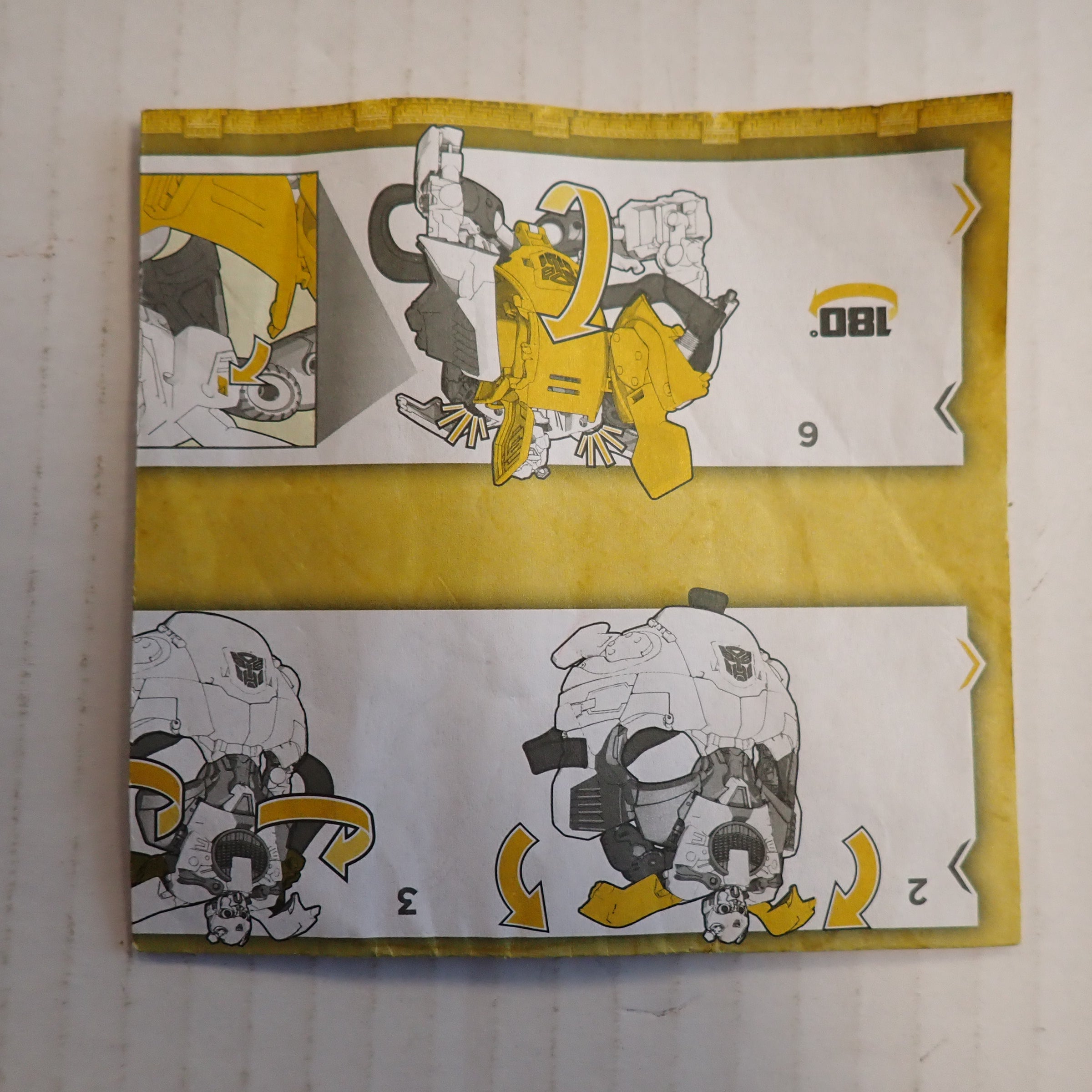 Transformers Rise of the Beasts Bumblebee 2 in 1 Mask Action Figure (Loose) [Pre-Owned]