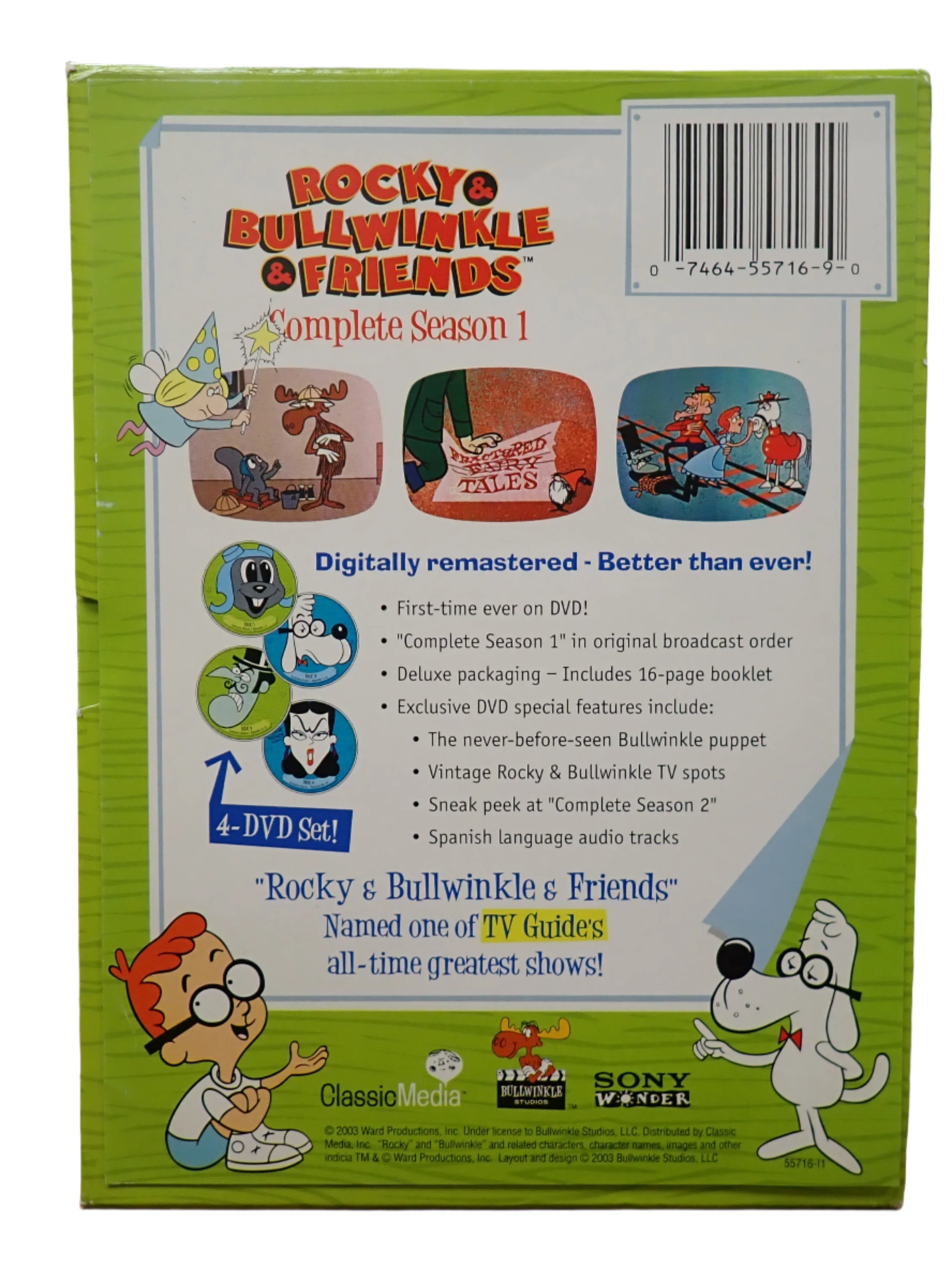 Rocky & Bullwinkle & Friends Season 1 - DVD