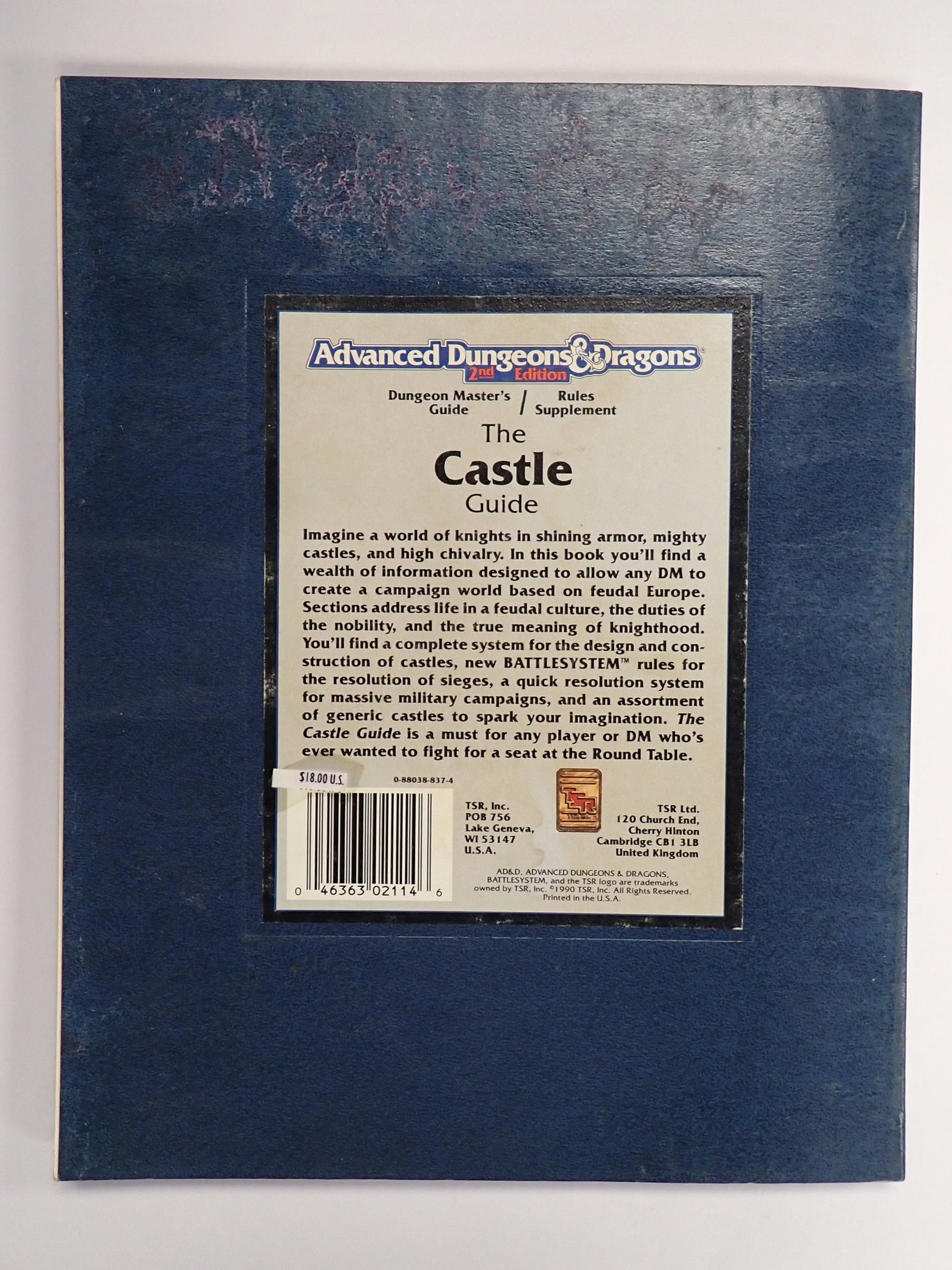 The Castle Guide - AD&D [Pre-Owned]