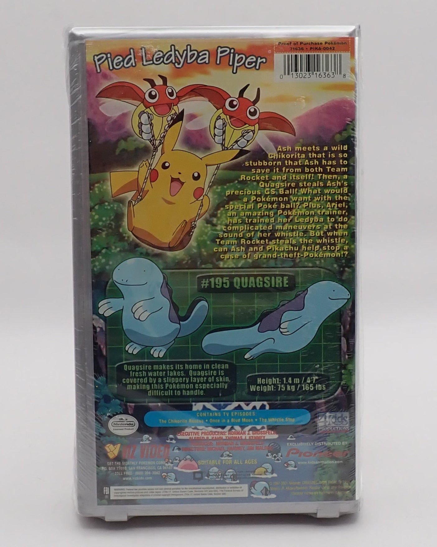 Pokémon The Johto Journeys - Snow Rescue VHS