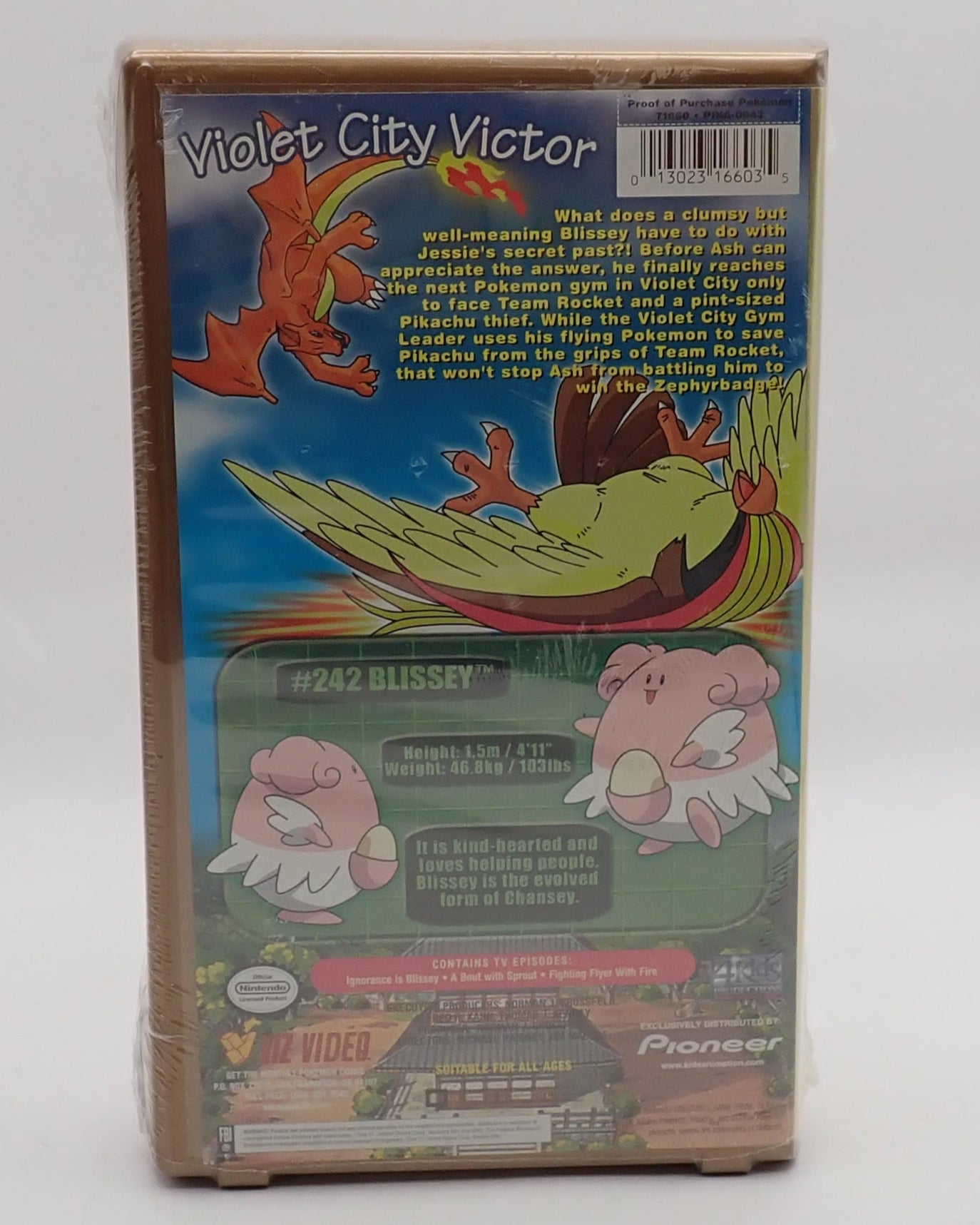 Pokémon The Johto Journeys - Flying Ace VHS