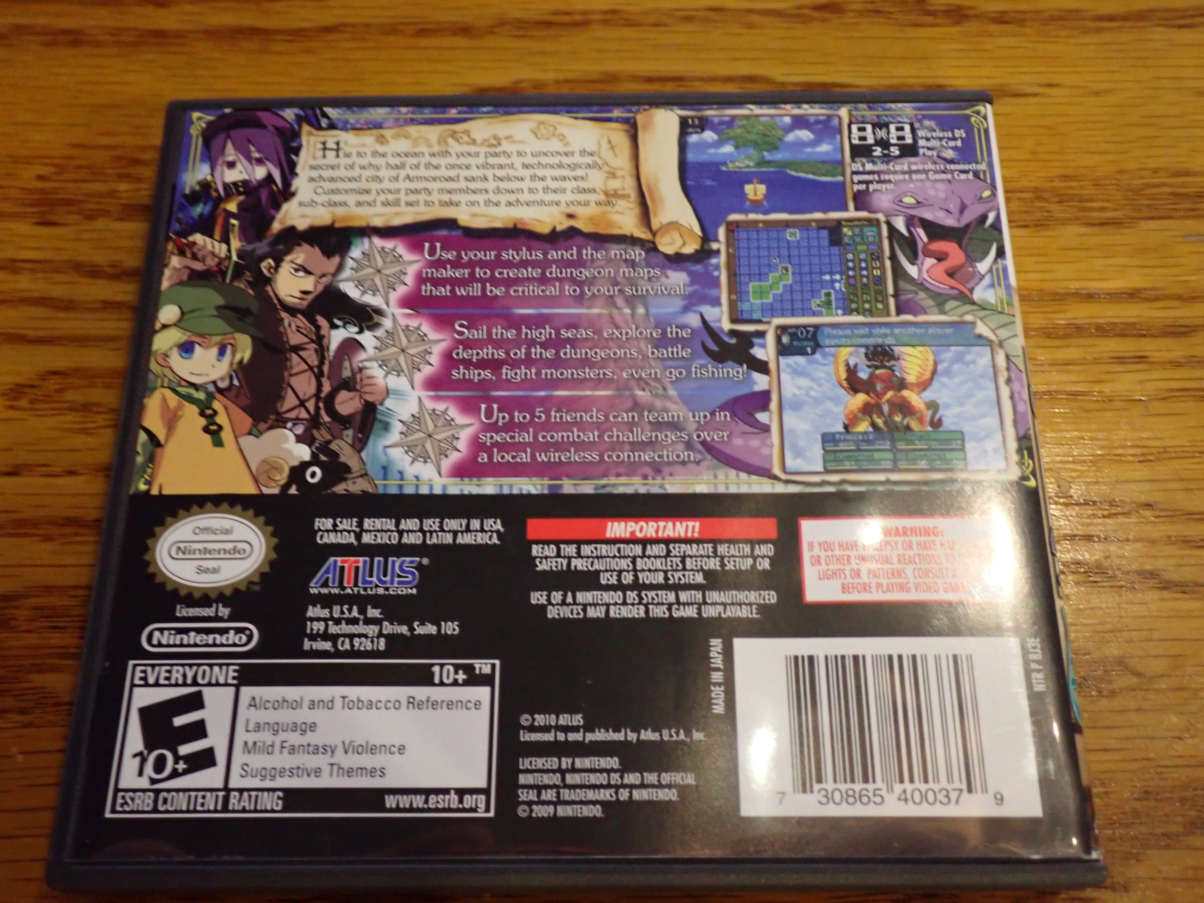 Etrian Odyssey III - DS