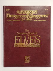 The Complete Book of Elves - AD&D [Pre-Owned]