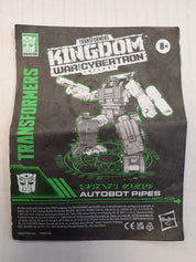 Transformers Kingdom War for Cybertron Autobot Pipes (Loose) [Pre-Owned]