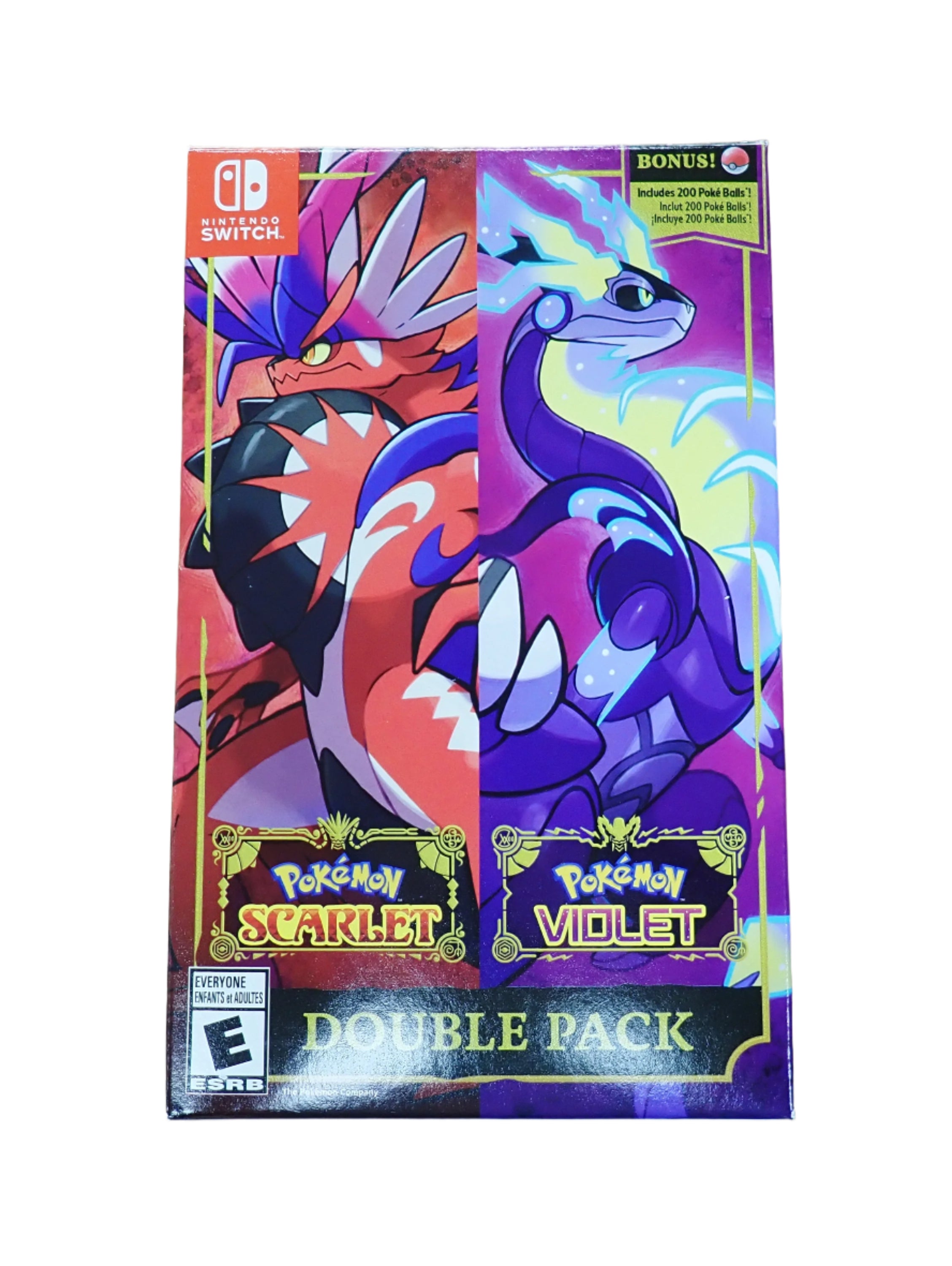 Pokémon Scarlet & Violet Double Pack - Switch
