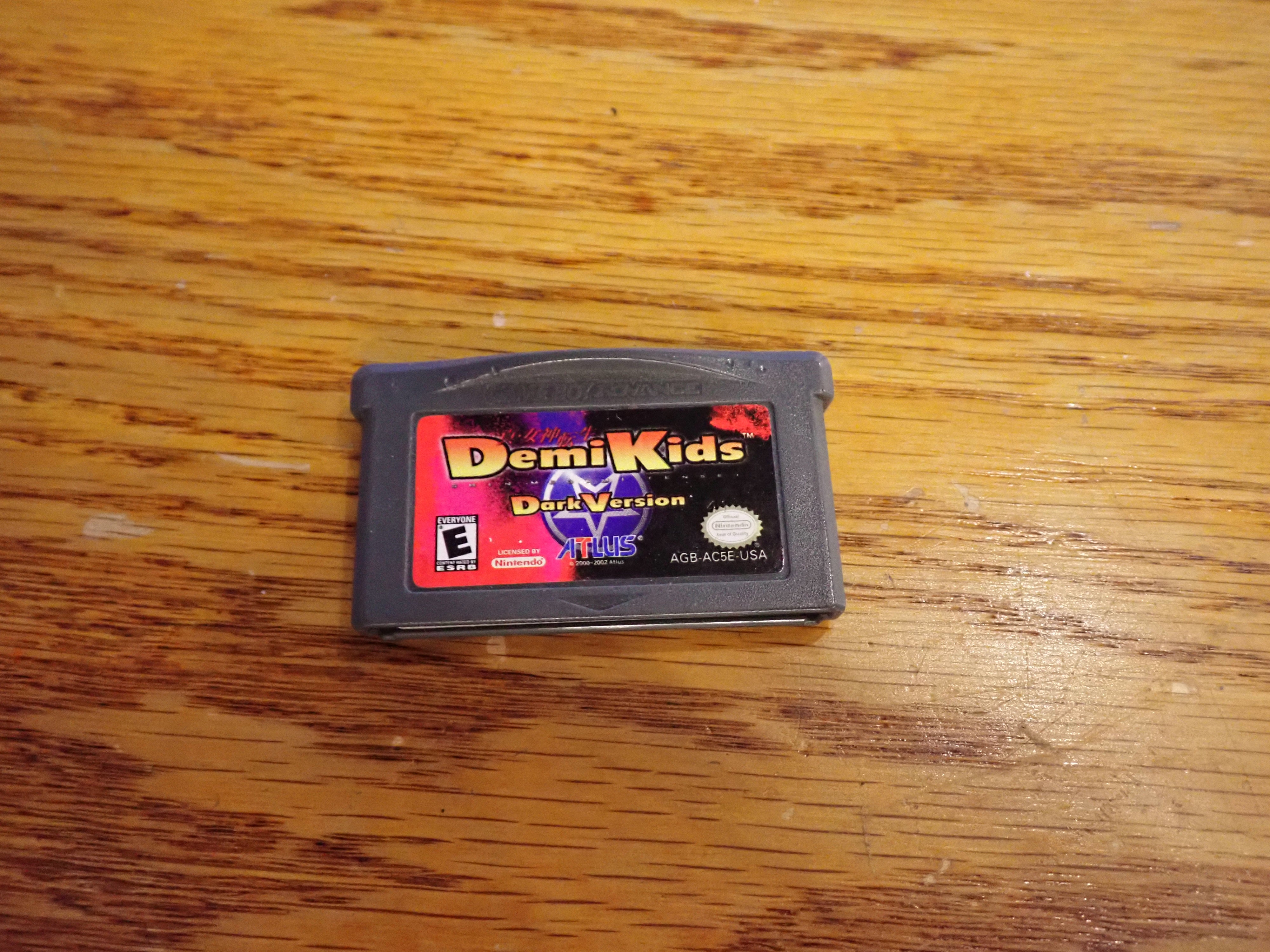 DemiKids Dark Ver. - GBA