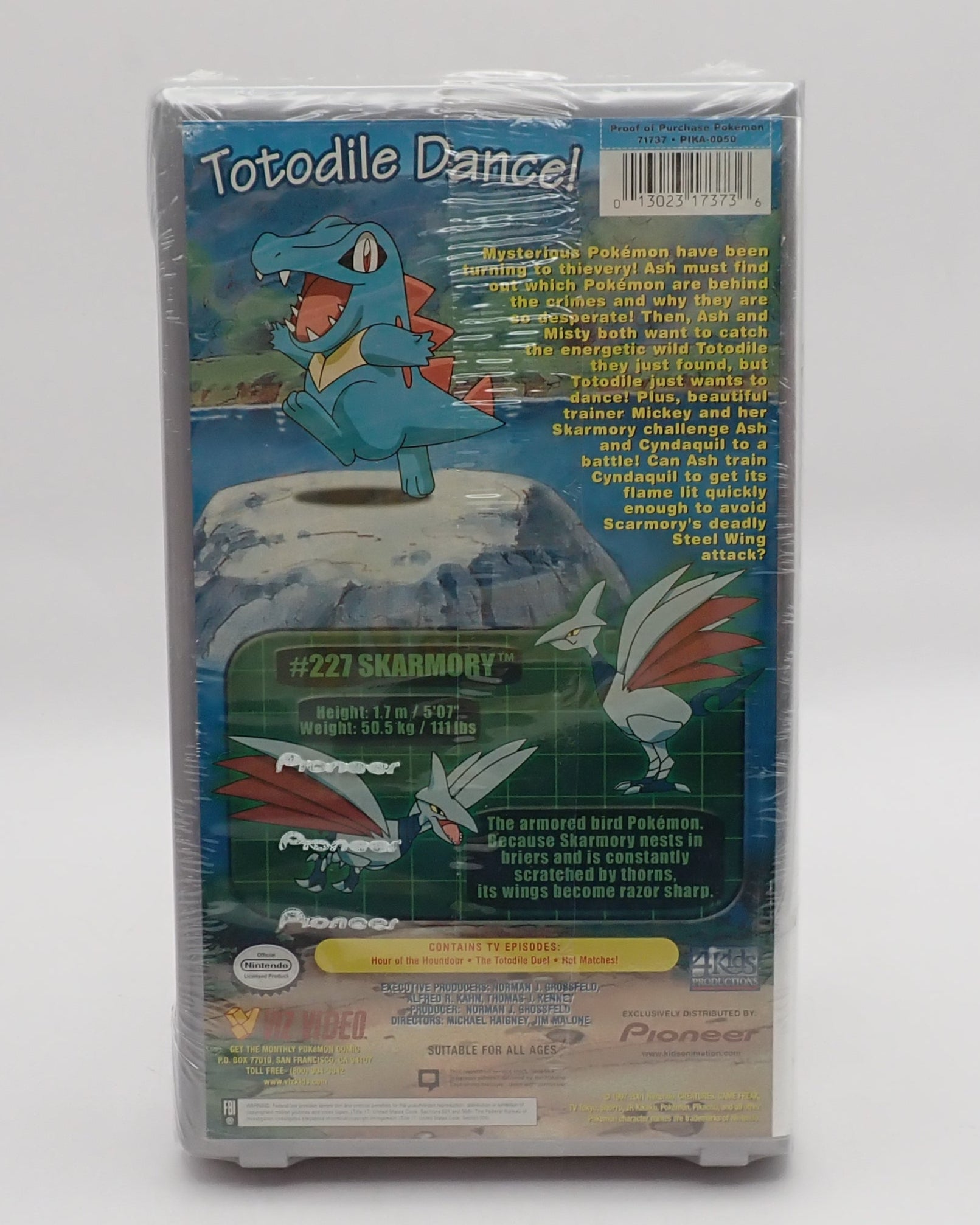 Pokémon The Johto Journeys - Midnight Heroes VHS
