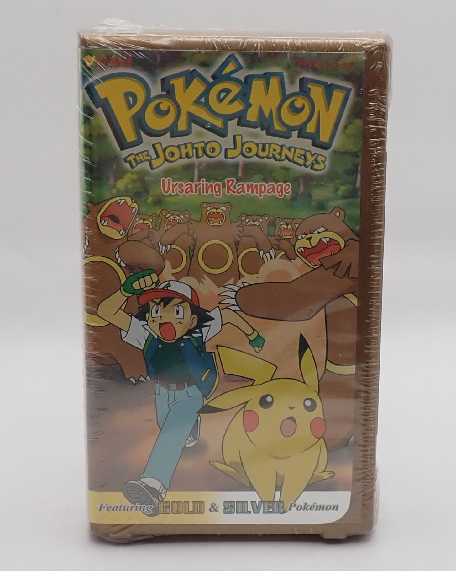 Pokémon The Johto Journeys - Ursaring Rampage VHS