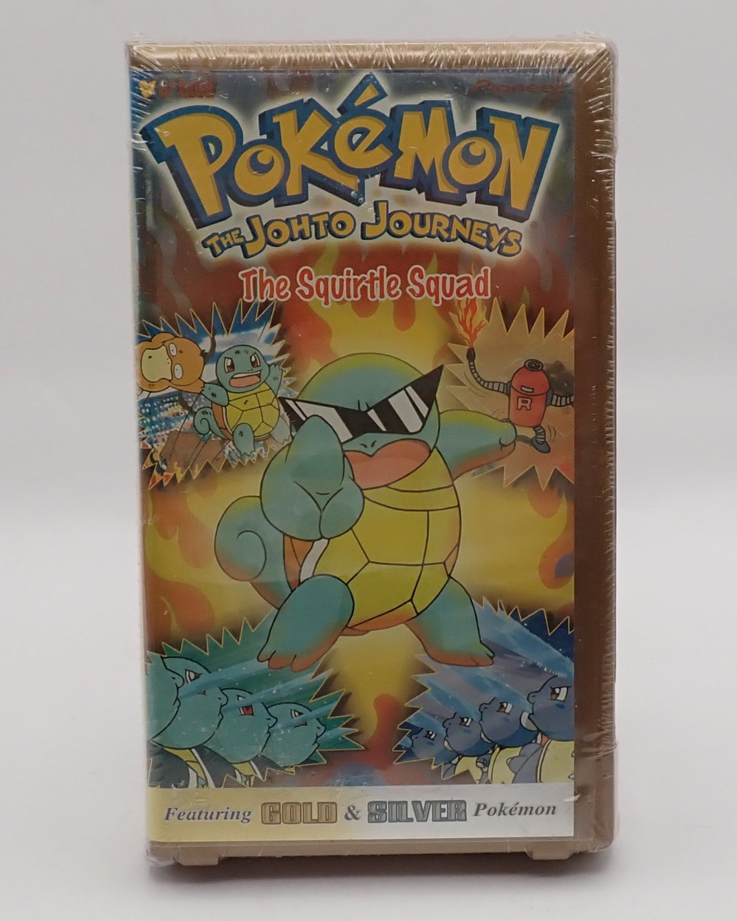 Pokémon The Johto Journeys - The Squirtle Squad VHS