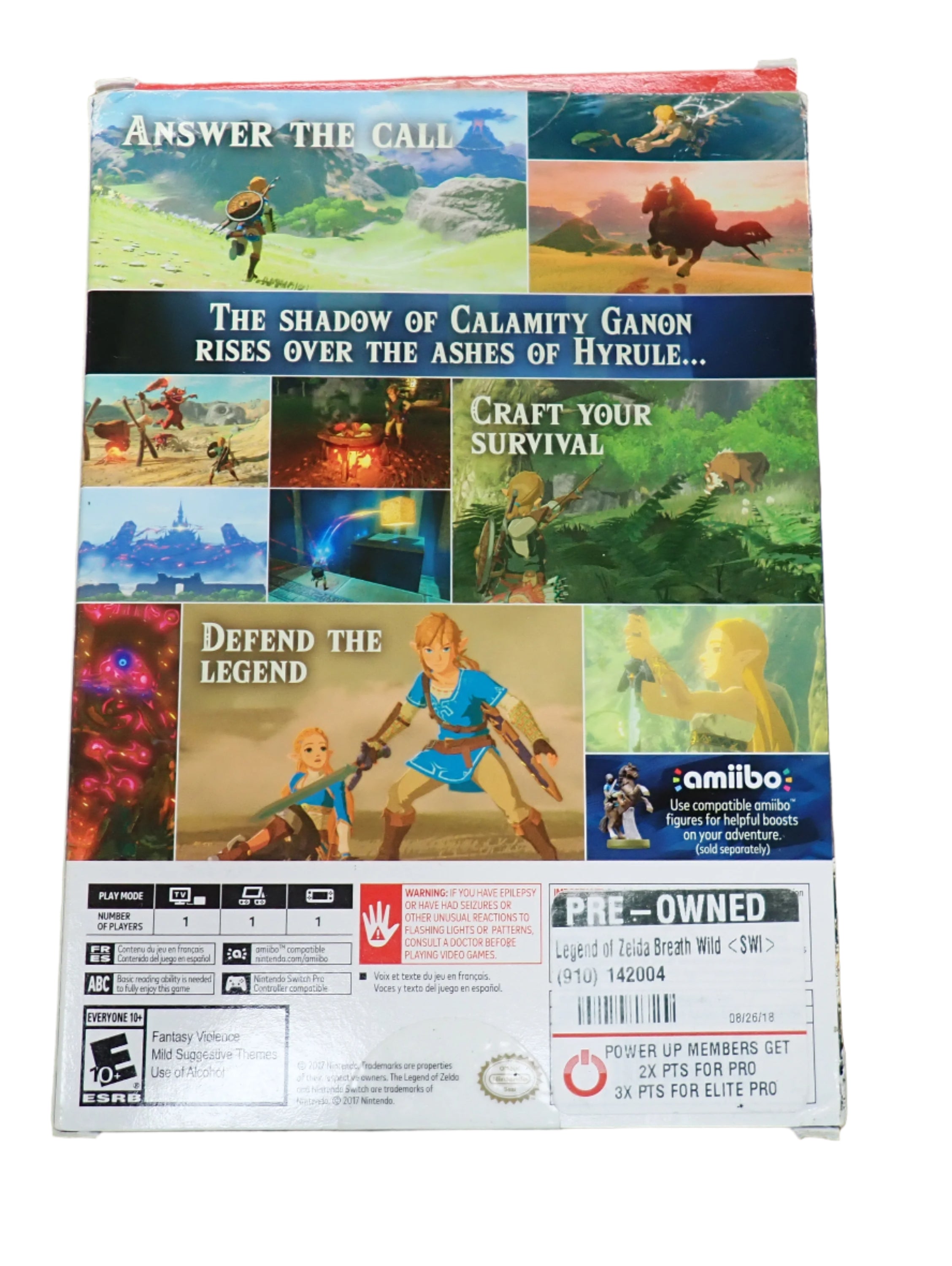 The Legend of Zelda: Breath of the Wild Explorer's Edition - Switch
