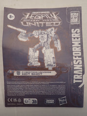 Transformers Legacy United - Hot Shot (Loose) [Pre-Owned]