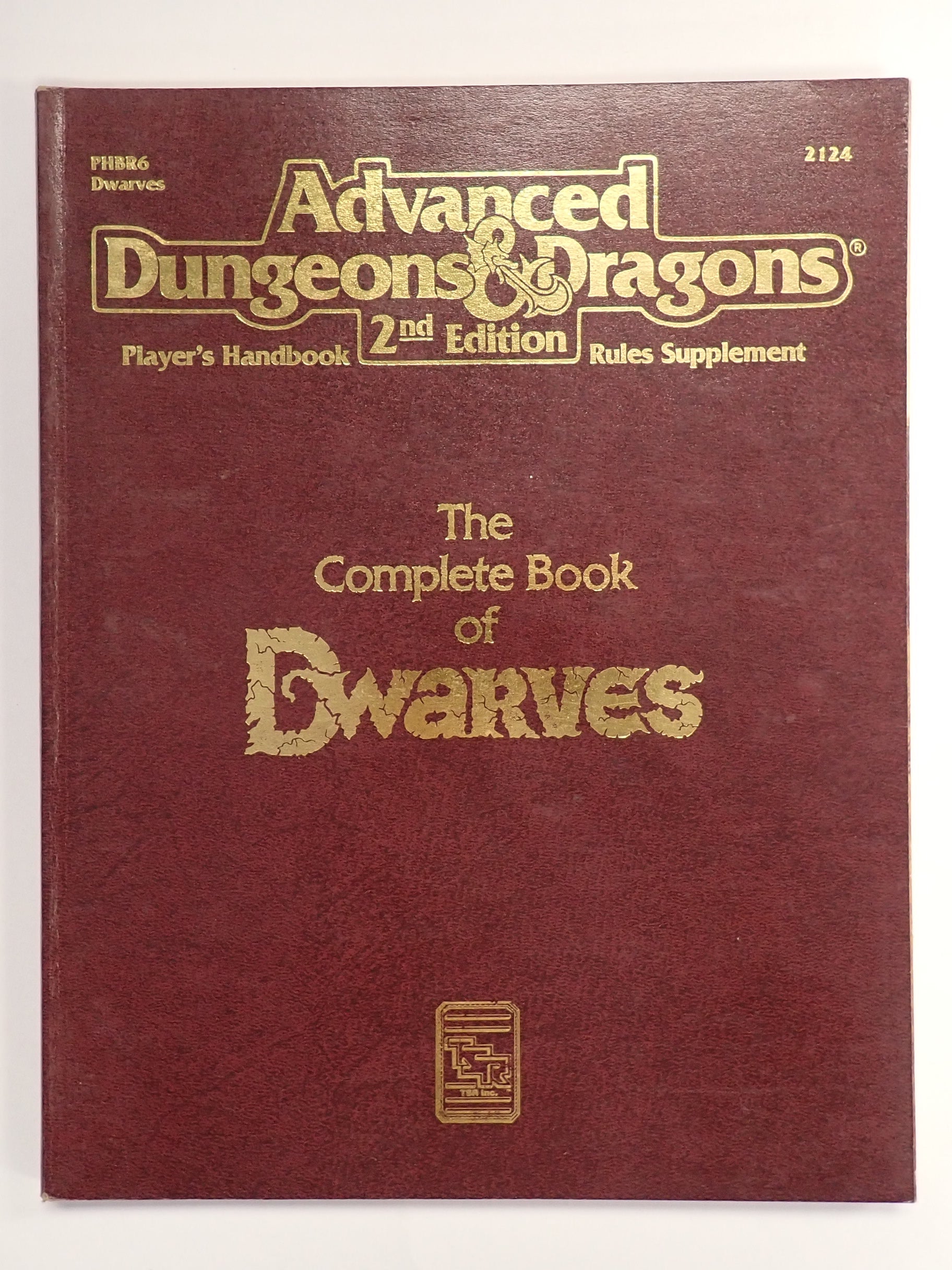 AD&D 2nd Edition Complete Book of Dwarves (Loose) [Pre-Owned]