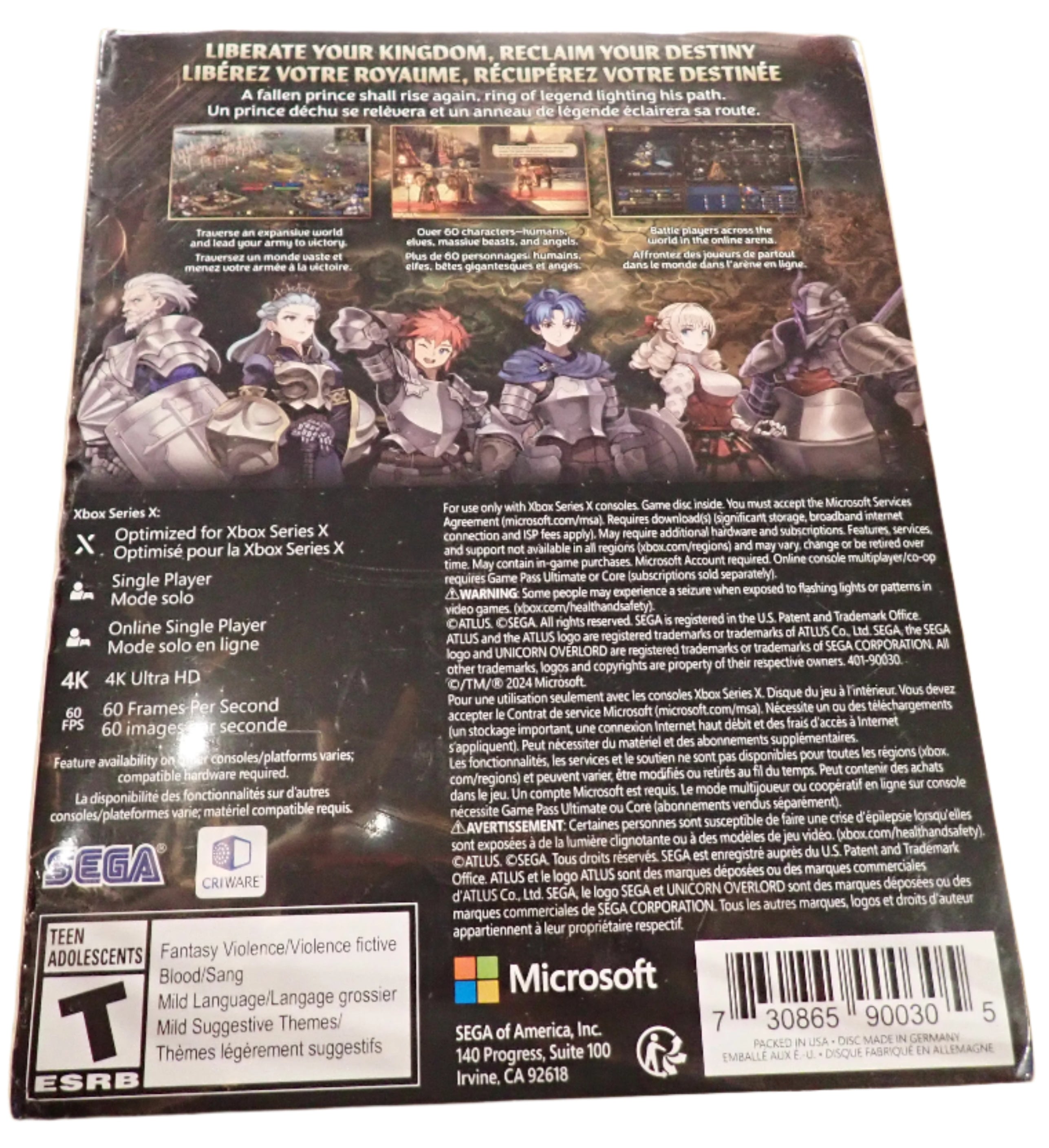 Unicorn Overlord: Monarch Edition - Xbox Series X
