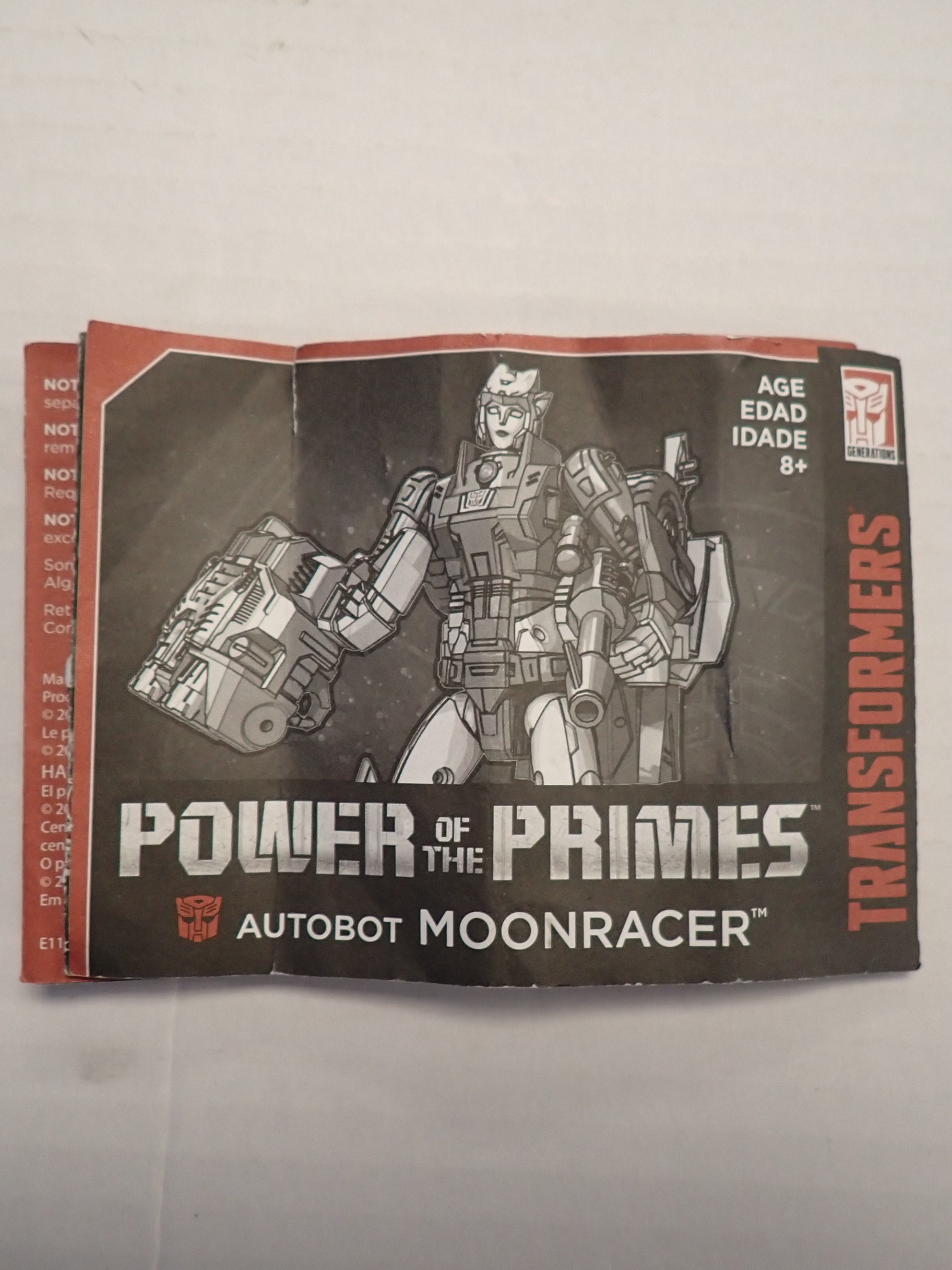 Transformers Power of the Primes - Moonracer (Loose) [Pre-Owned]
