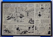 Original Art Panel from Comic They'll Do It Every Time Signed by Bob Dunn and Al Scaduto