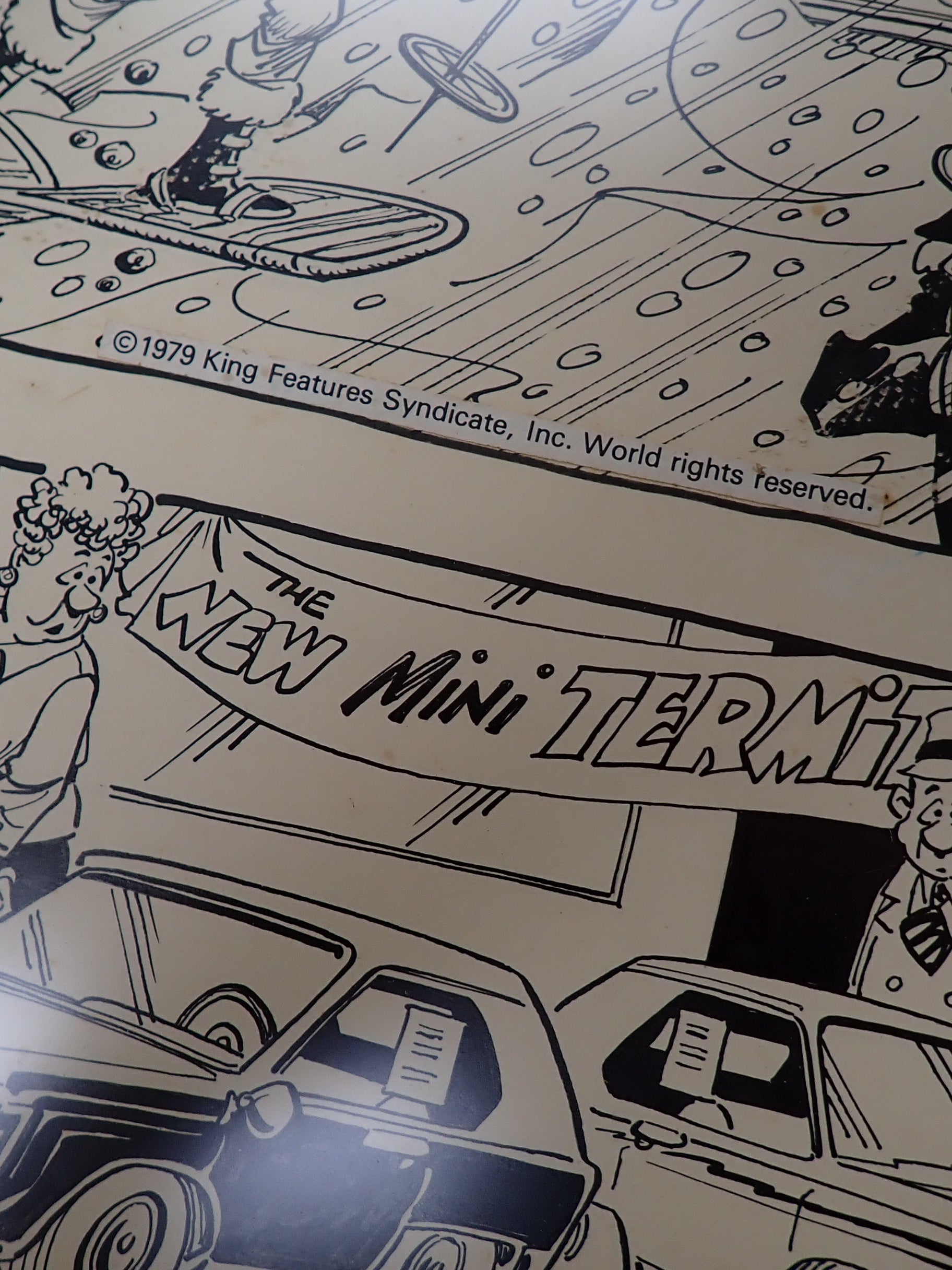 Original Art Panel from Comic They'll Do It Every Time Signed by Bob Dunn and Al Scaduto
